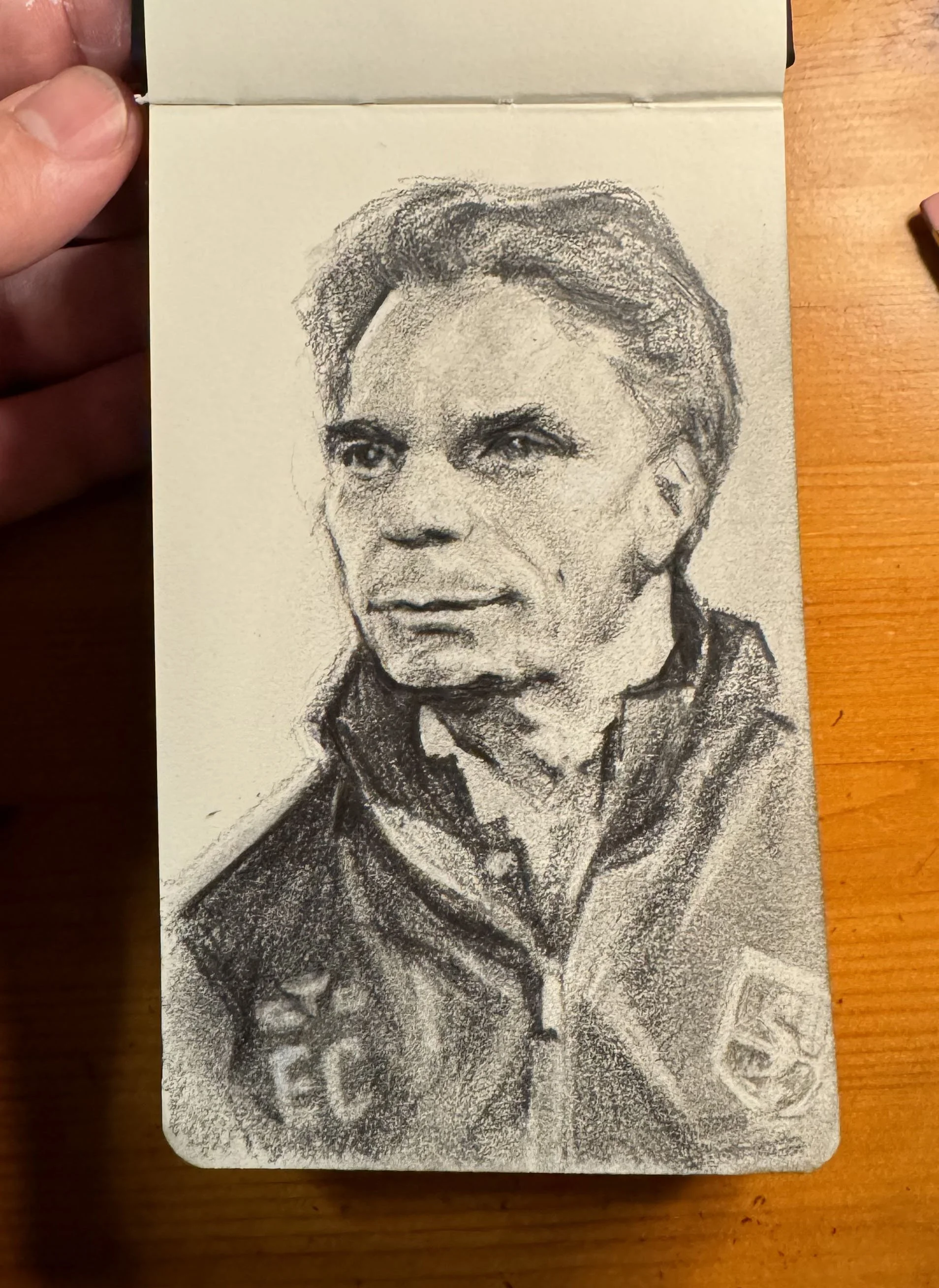 12 x 7 cm - Pencil on paper