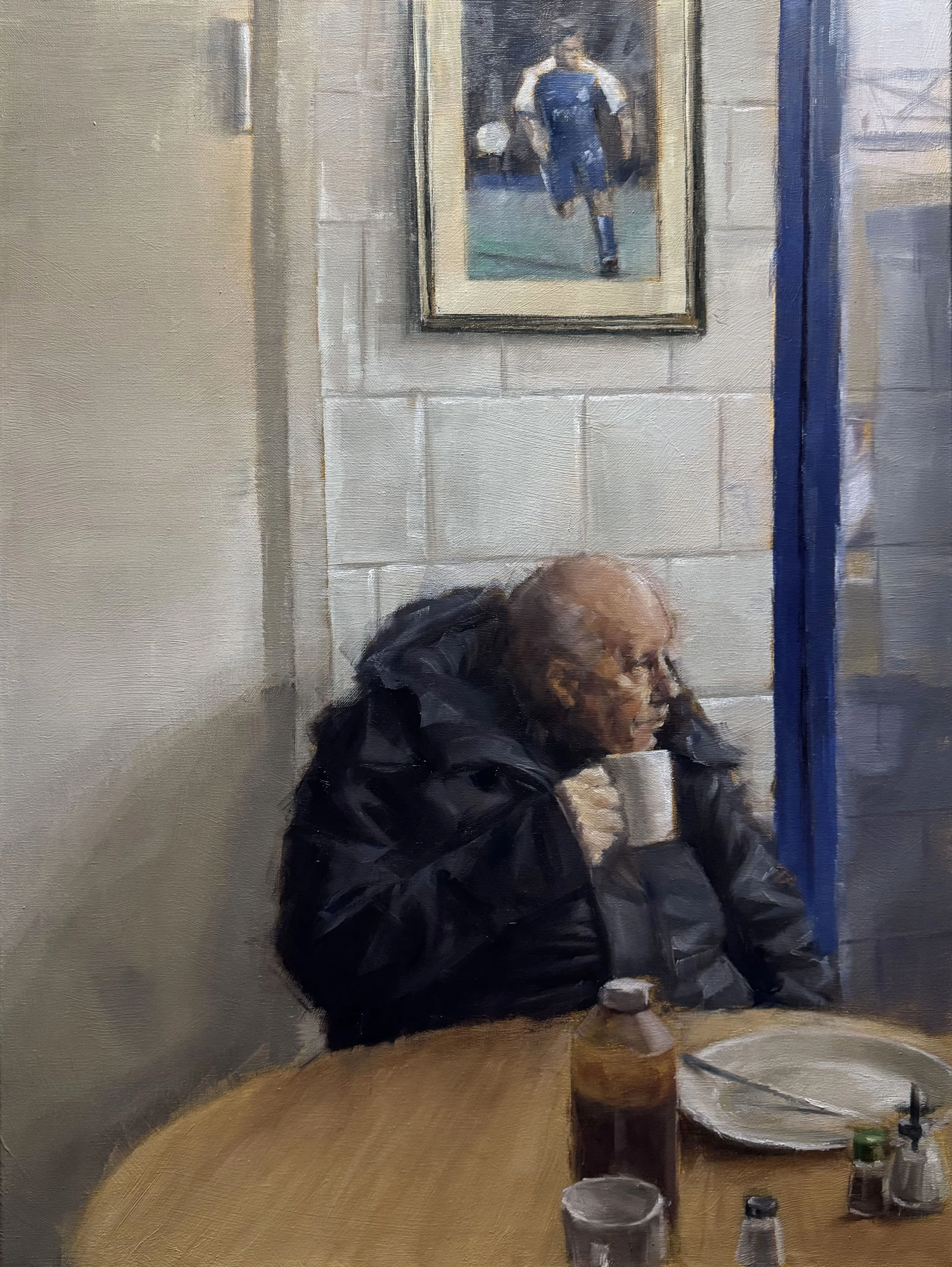Football Memories - 60 x 80 cm - Oil on Canvas (2026) - € 3000