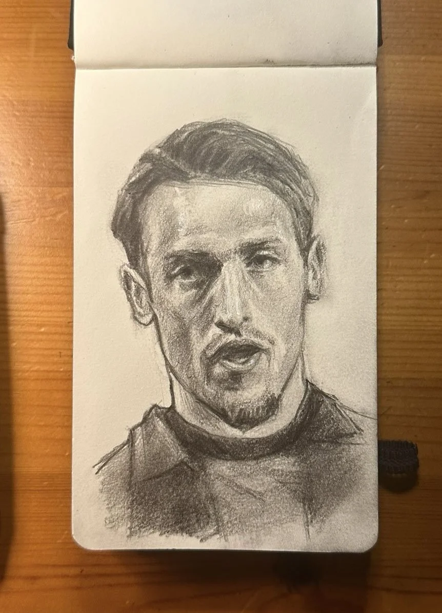 12 x 7 cm - Pencil on paper