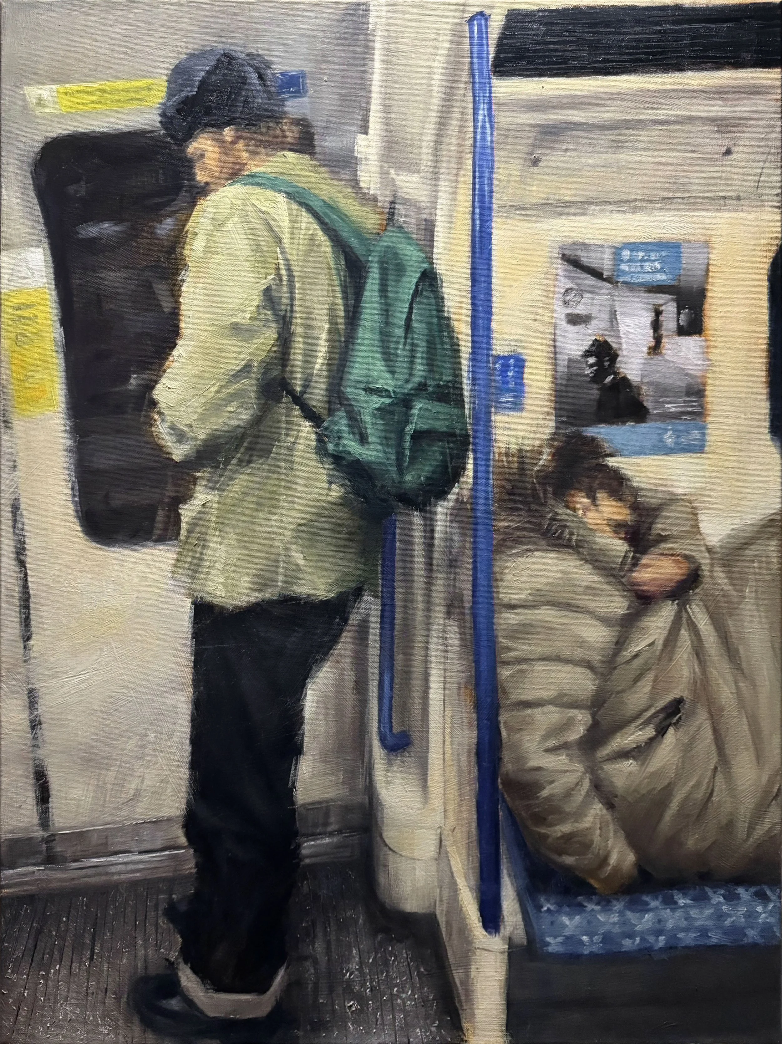 Tube Disconnection - 60 x 80 cm - Oil on Canvas (2026)