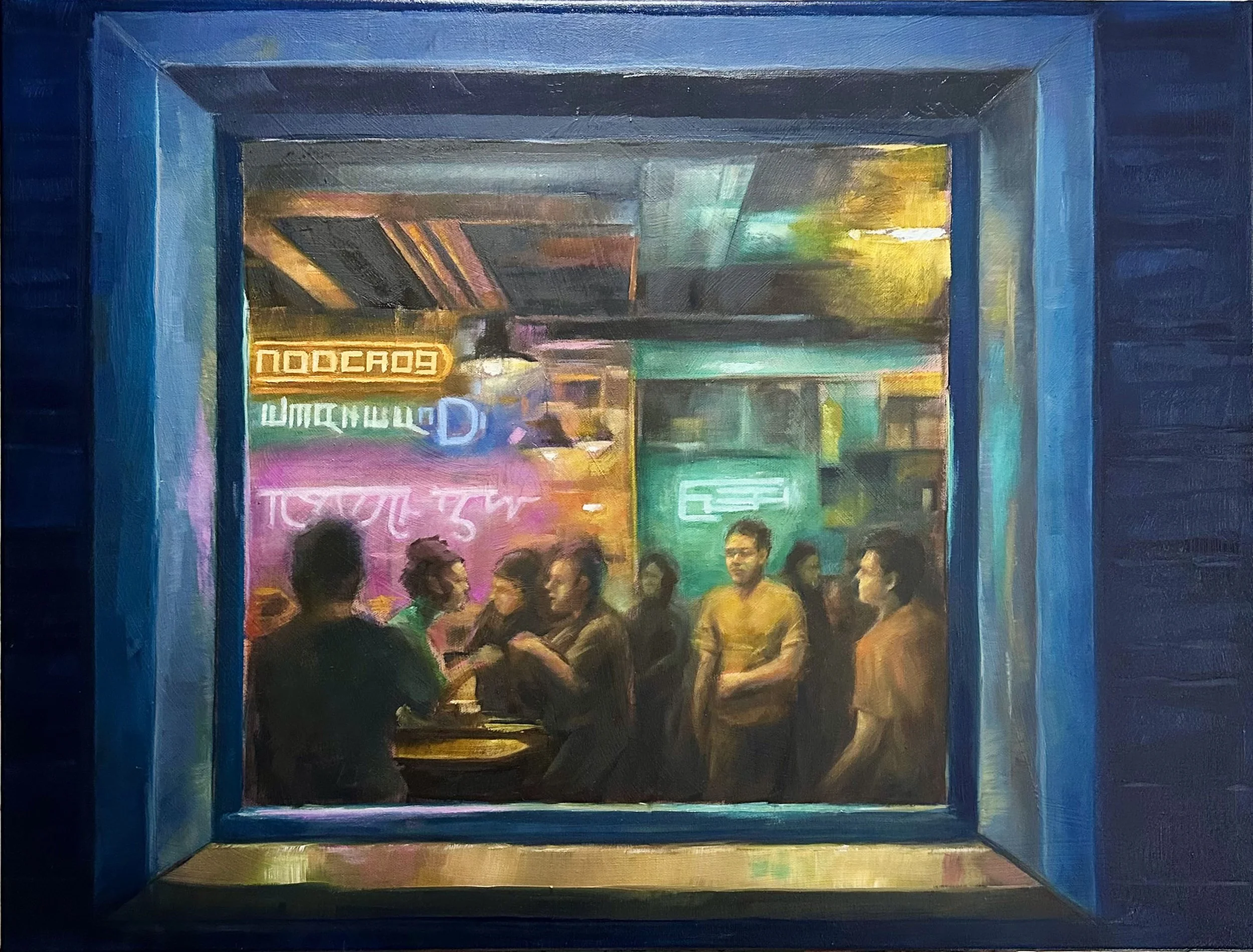 Windows 02 - 80 x 60 cm - Oil on Canvas