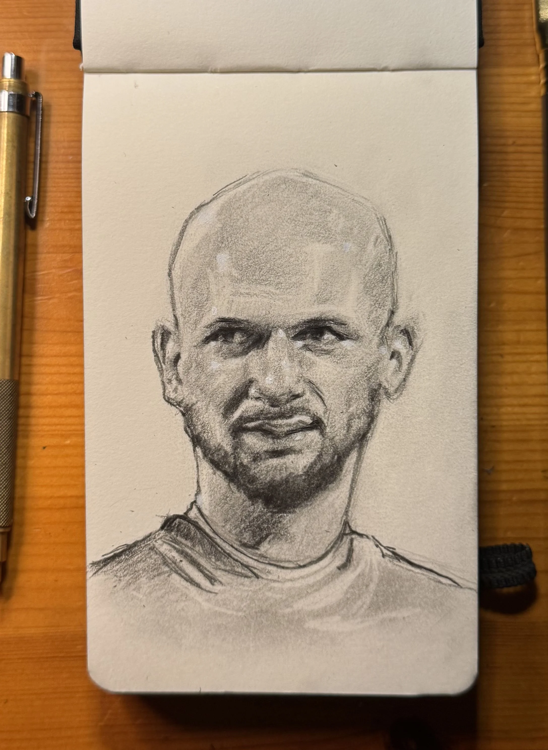 12 x 7 cm - Pencil on paper