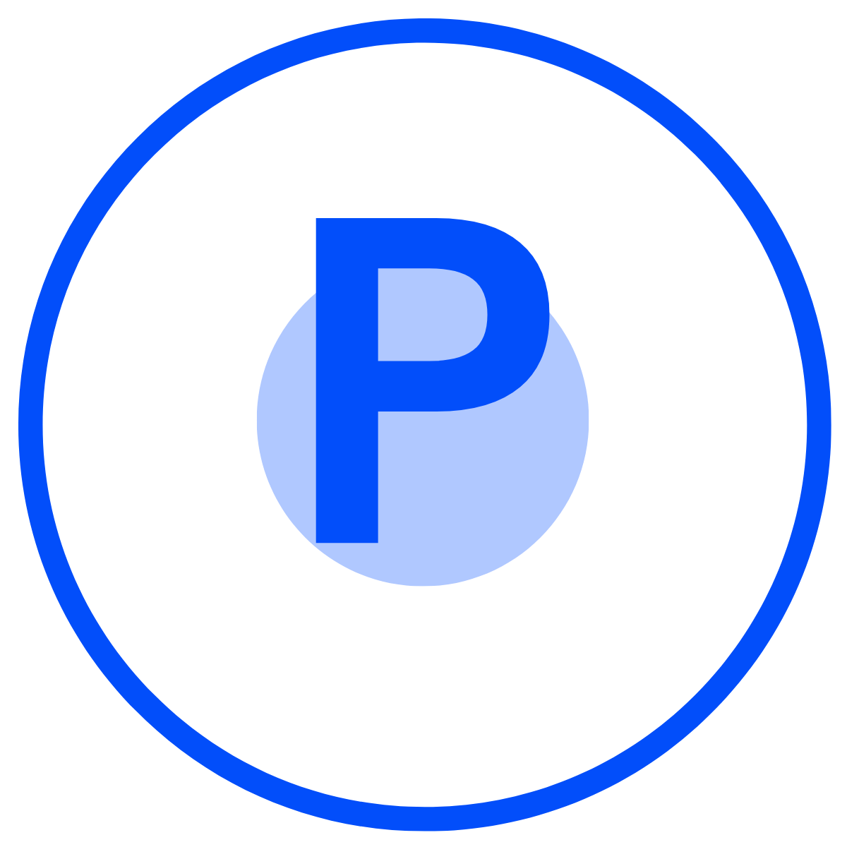Geometric drawing  of an outline square with sections divided by vertical, horizontal, and diagonal lines.