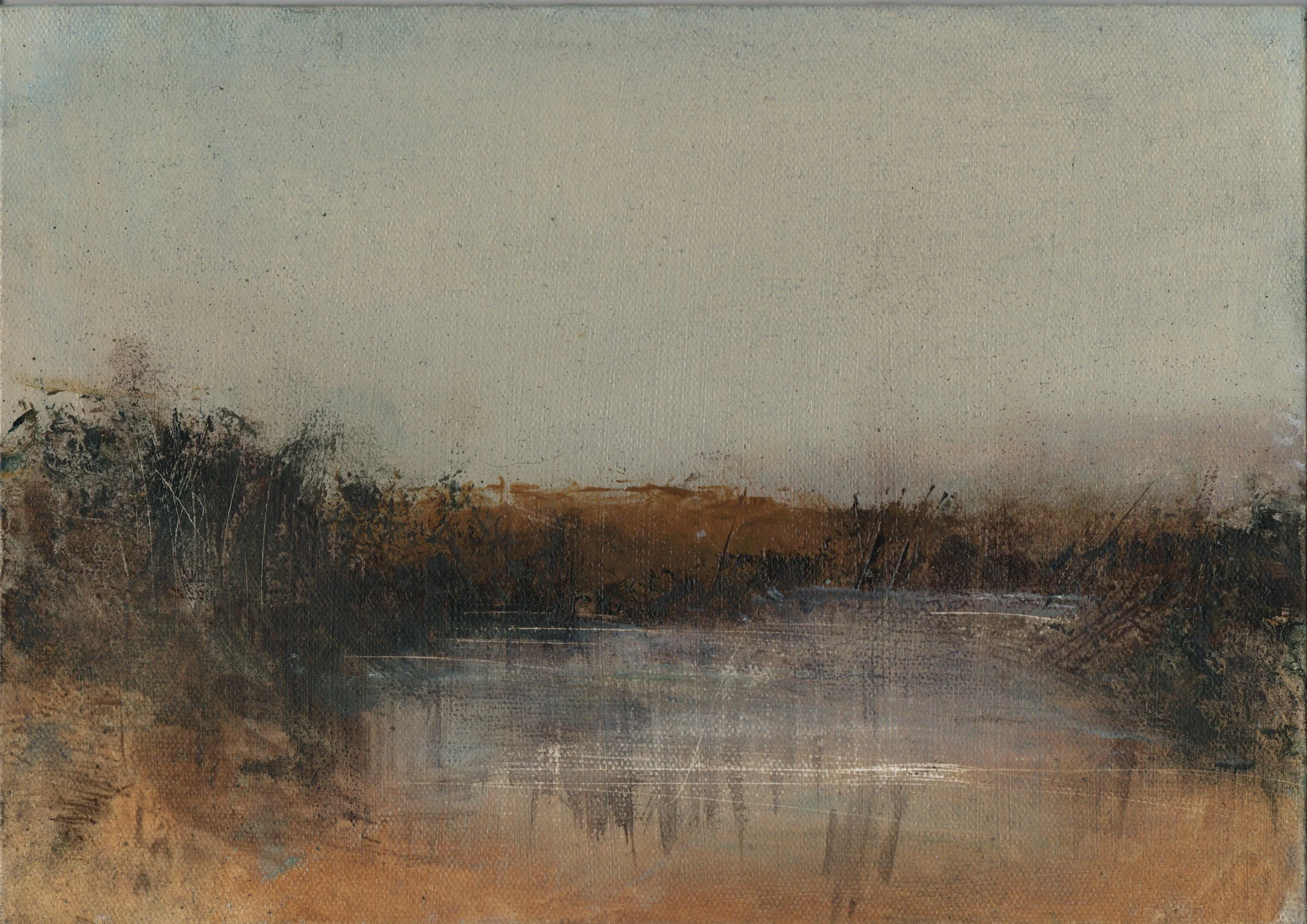 Untitled 2025 Oil on canvas panel 29.7 x 21 cm