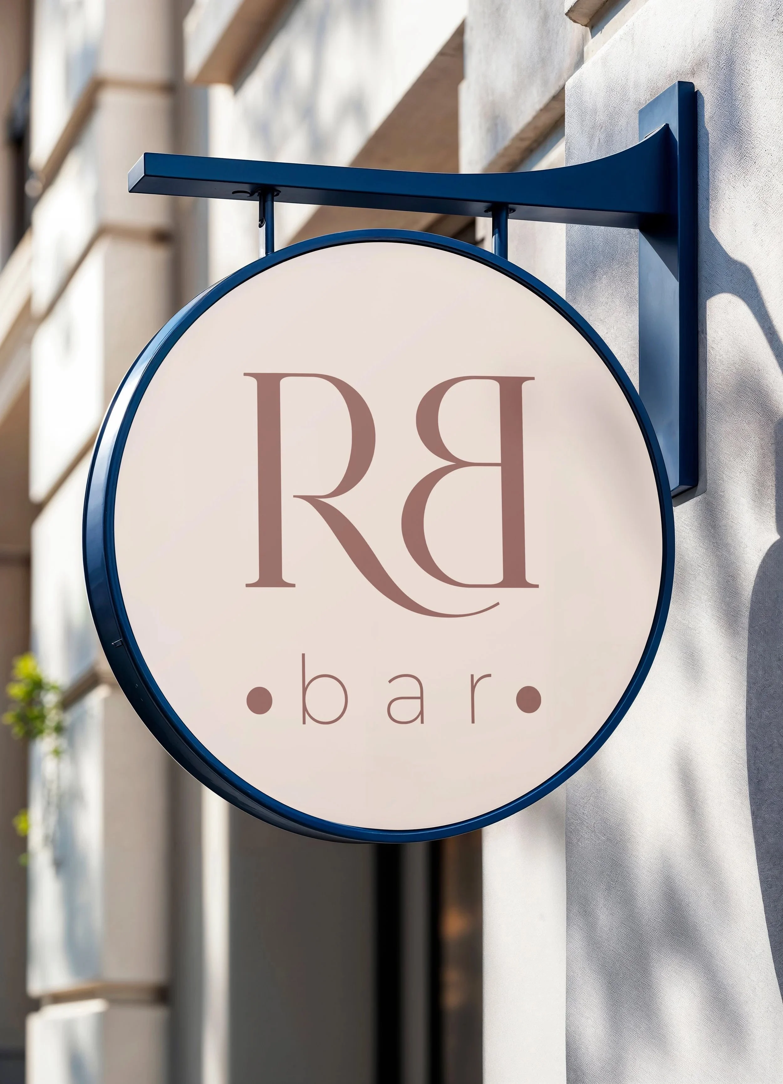Rose Beauty Bar - Mockup logo