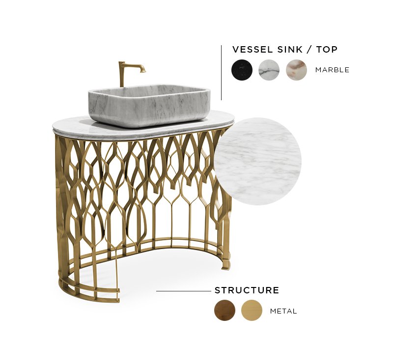 Koi Single Vanity Cabinet