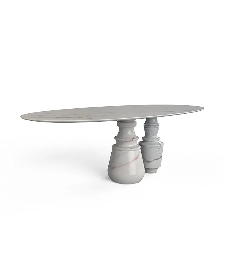 Pietra Oval Dining Table