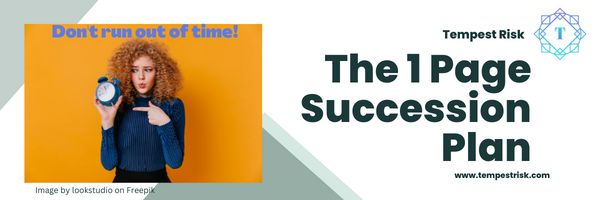 The 1 Page Succession Plan in 5 Steps