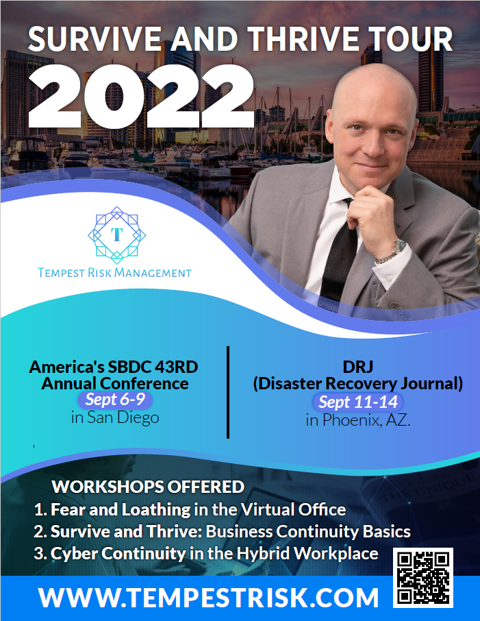 Survive and Thrive Tour 2022 (San Diego and Phoenix | September 5-14)