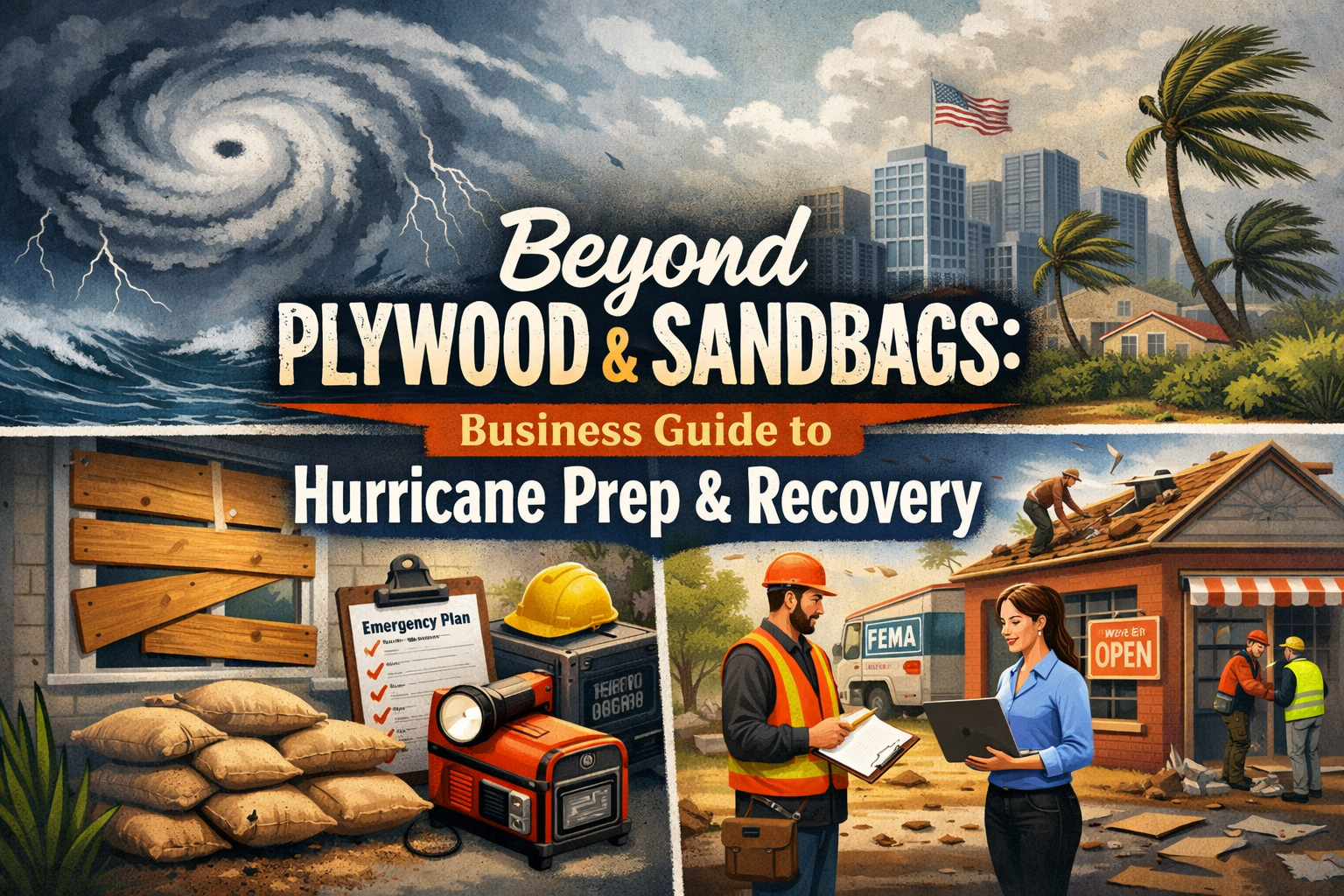 Beyond Plywood and Sandbags : Hurricane Prep and Recovery Tips for Small Businesses