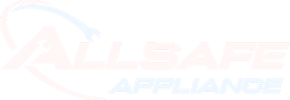 AllSafe Appliance logo with a wrench and blue accents