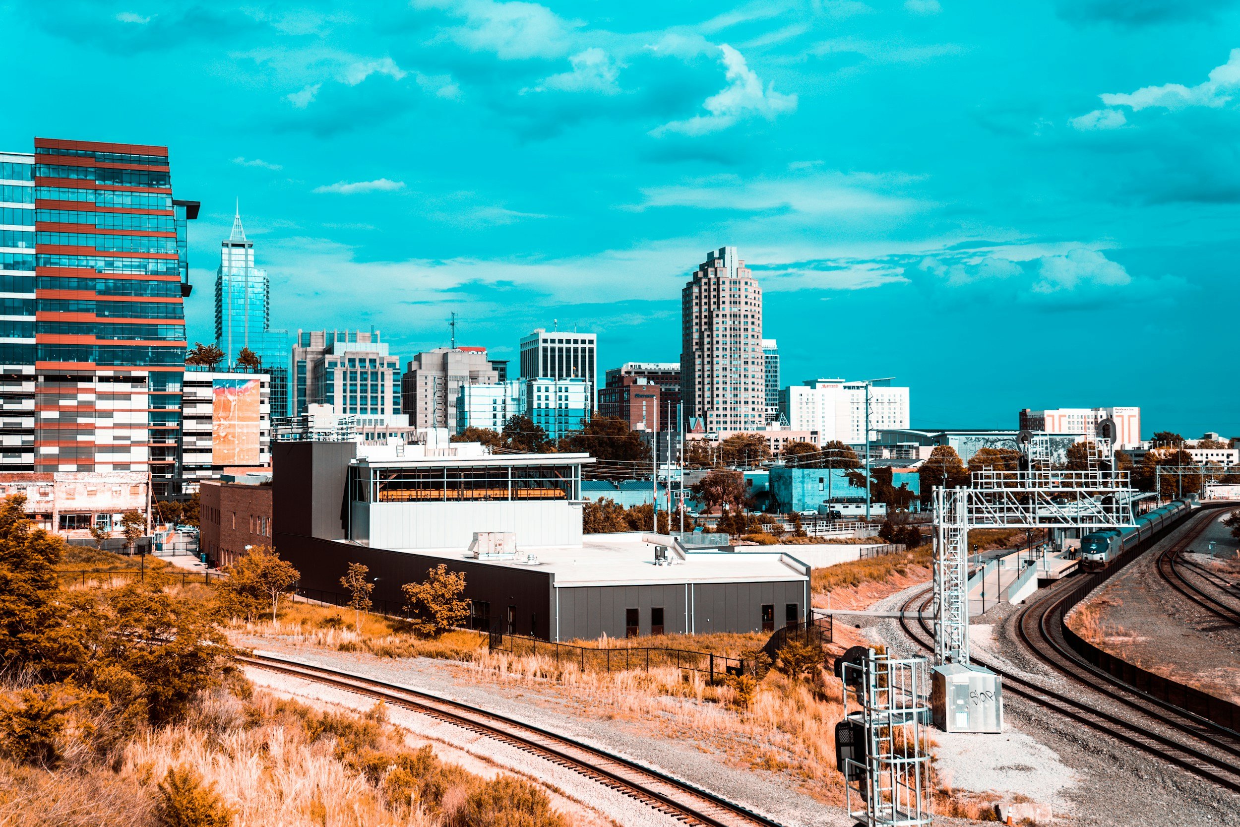 City skyline of Raleigh, North Carolina
