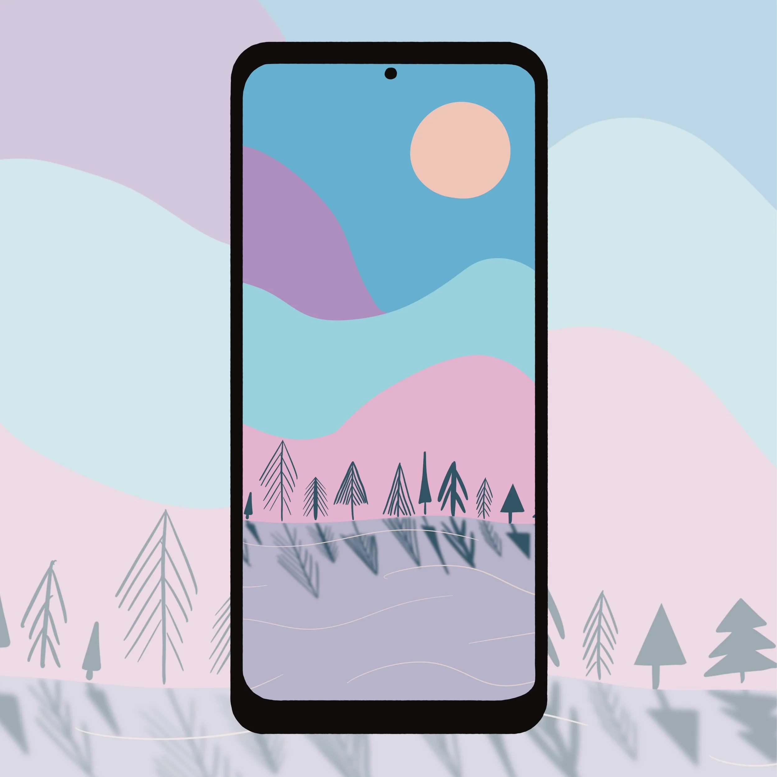Unglitched | Fond d'écran pour téléphone