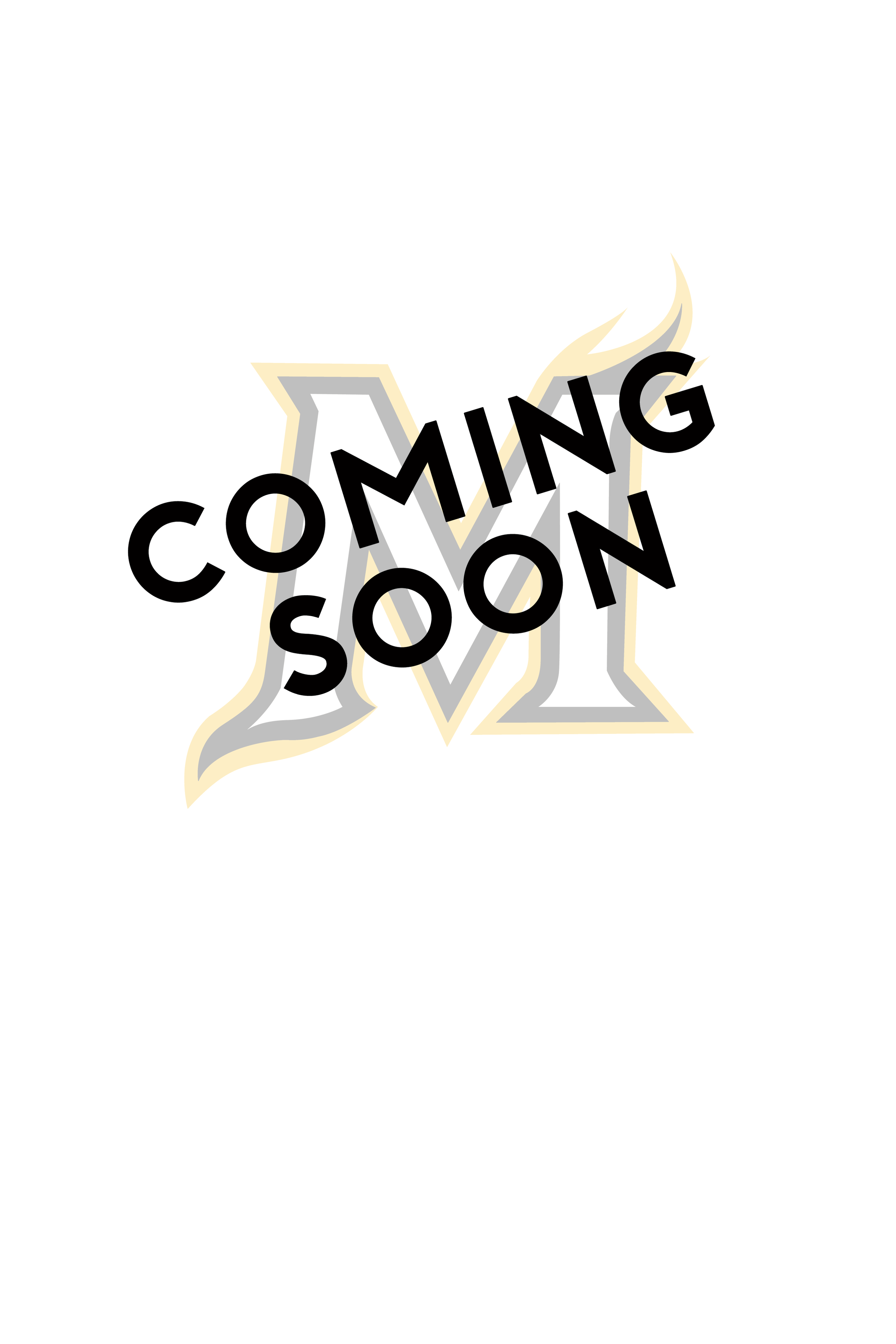 Coach Bill Rogers sitting down smiling wearing a black and yellow hat with an M logo on it.