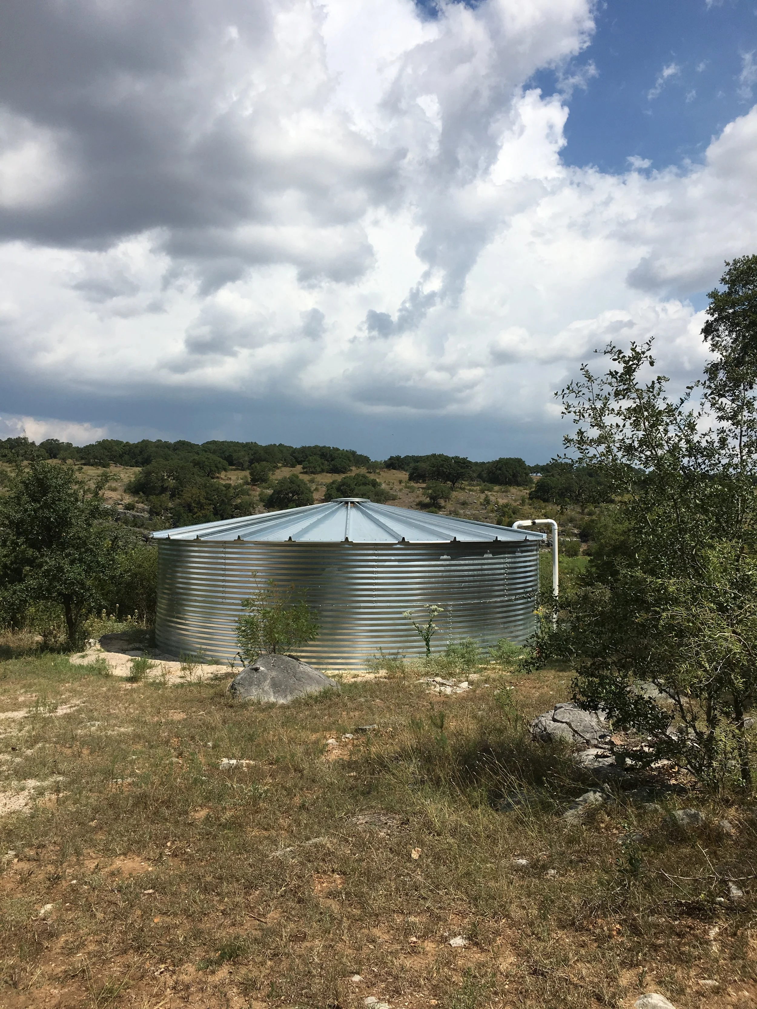 Galvanized Corrugated Metal Cistern