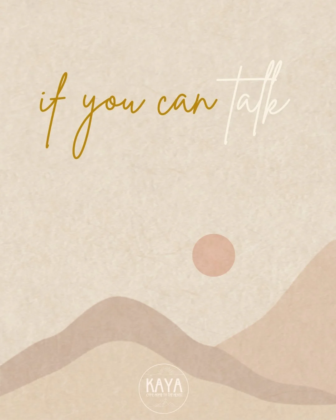 🇬🇧 Creativity lives in all of us, expressed in infinite ways. The only requirement is presence. 

All bodies and all voices are welcome. Come as you are to our next singing circles on Sunday, 08 February in Ronda! 

More info at livingkaya.com 🧡

