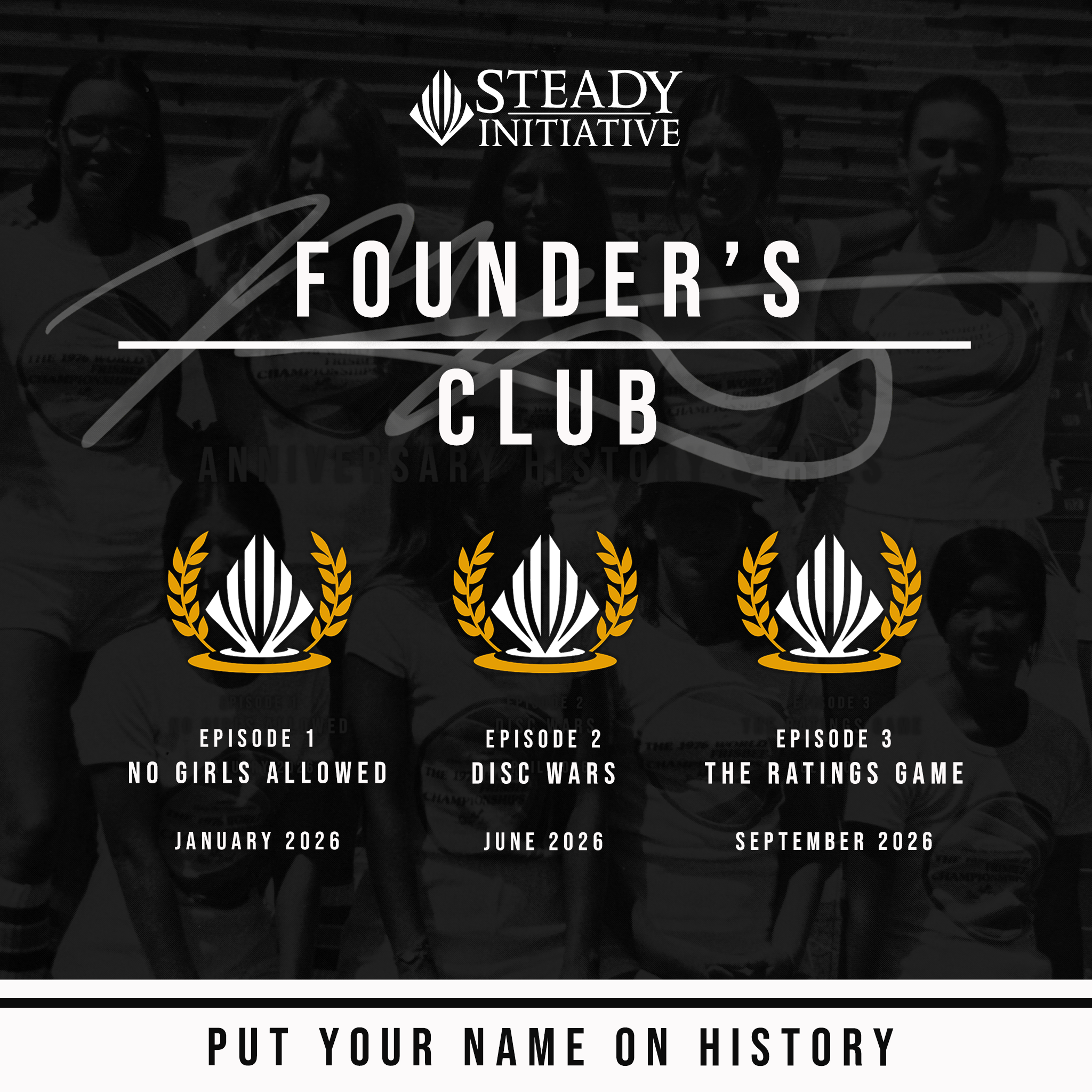 Founder’s Club — Support the Mission