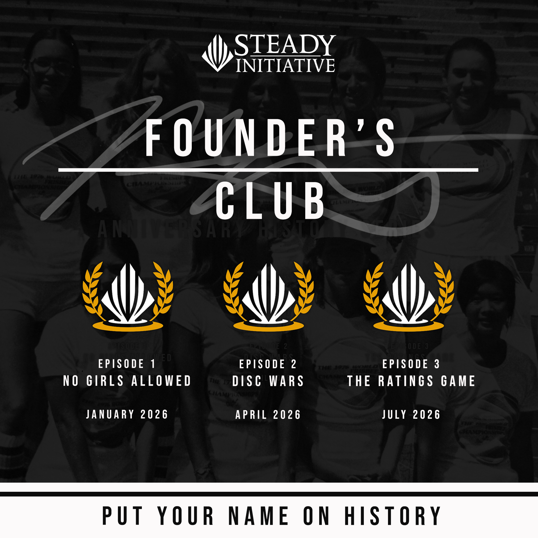 Founder’s Club — Support the Mission