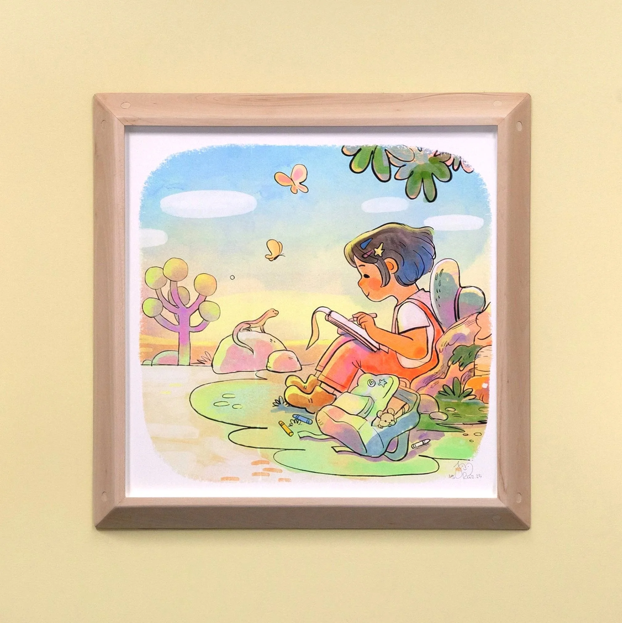 Children's Crisis Stabilization Unit, Lancaster, CA. From the collection of the Los Angeles Department of Arts and Culture. Artworks by Joy Hwang Ruiz