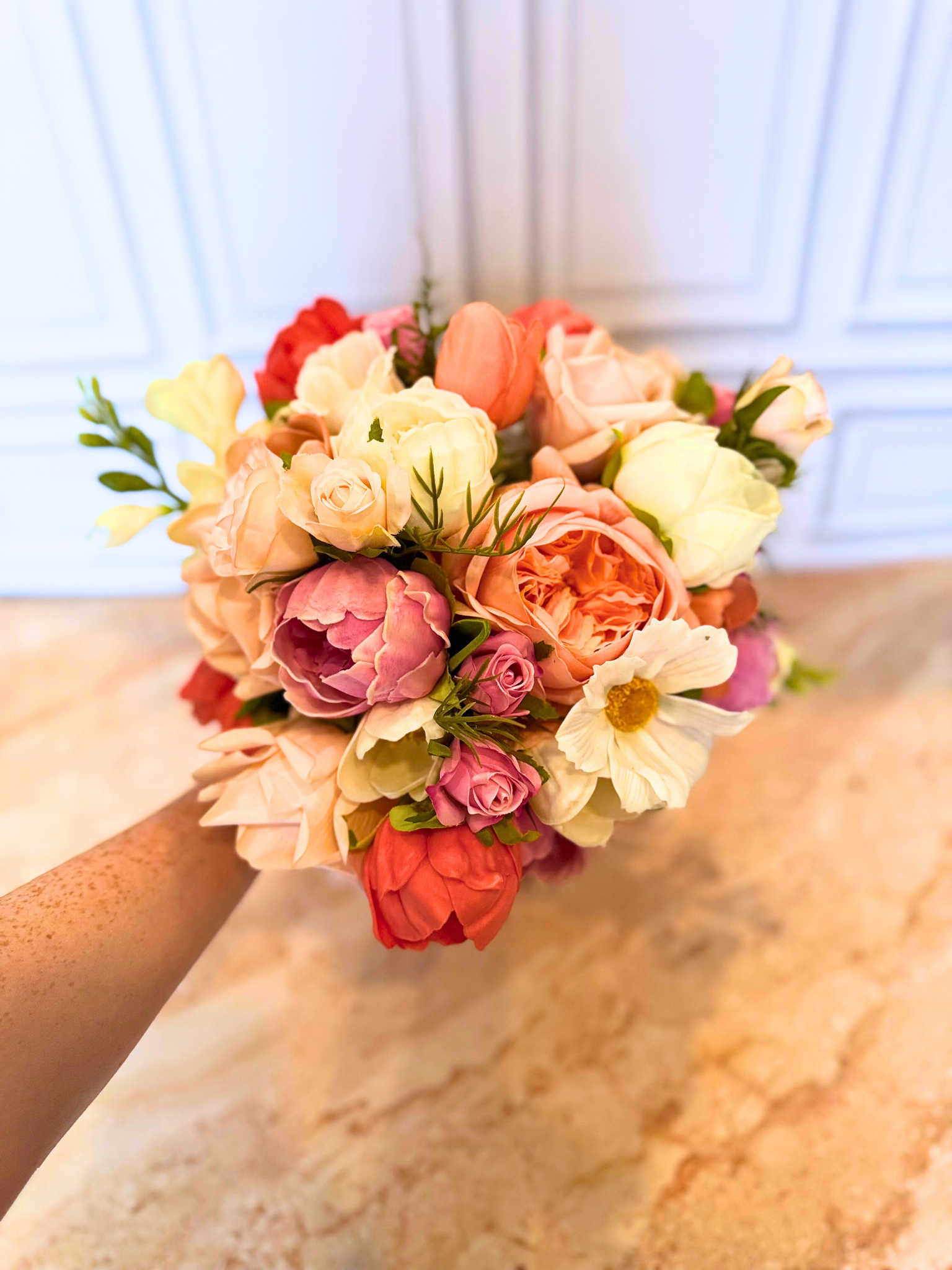 Color Pop Bridal Bouquet