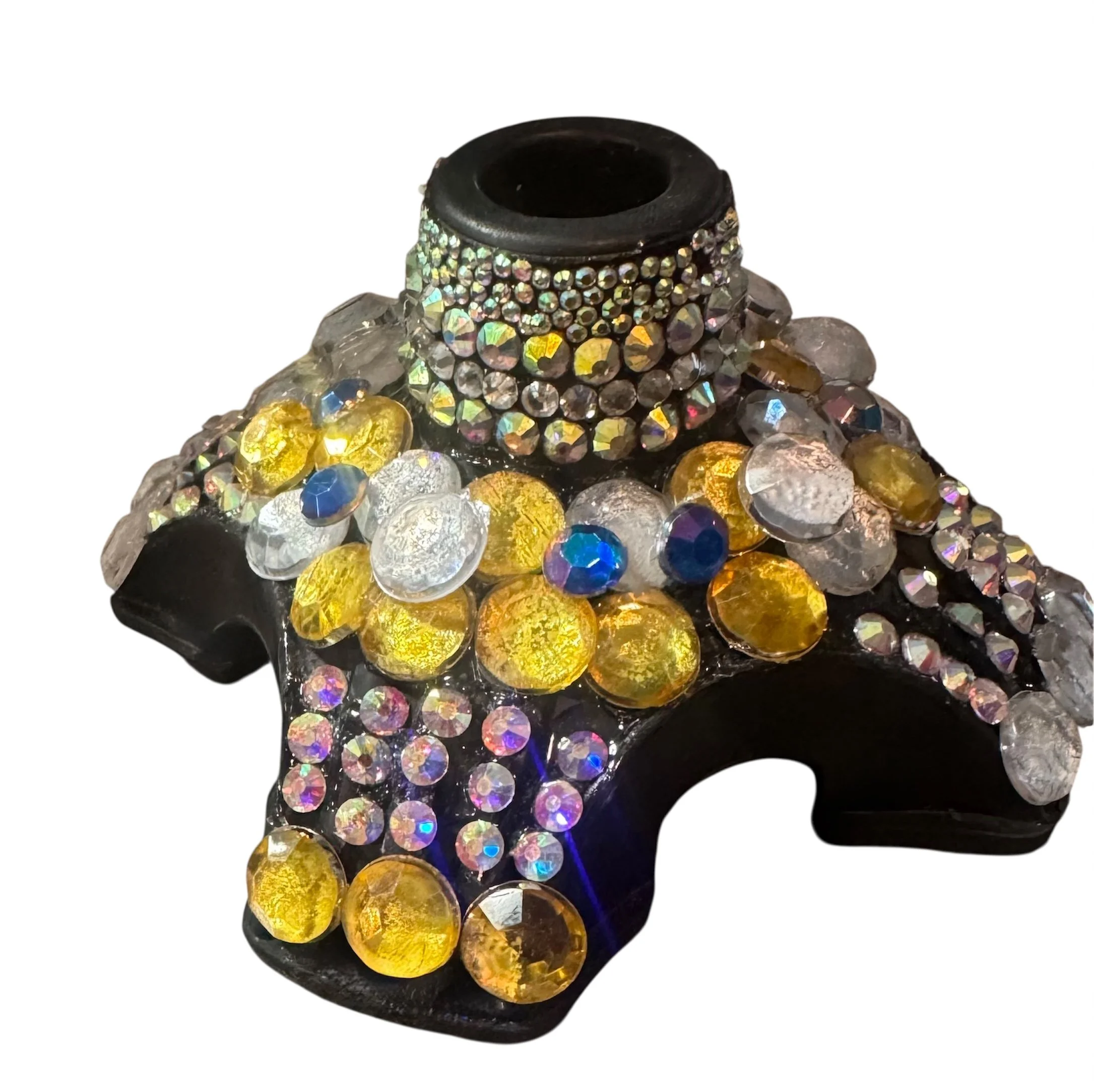 The " Royal Scepter"– 3/4" Four-Prong Luxury Cane Tip