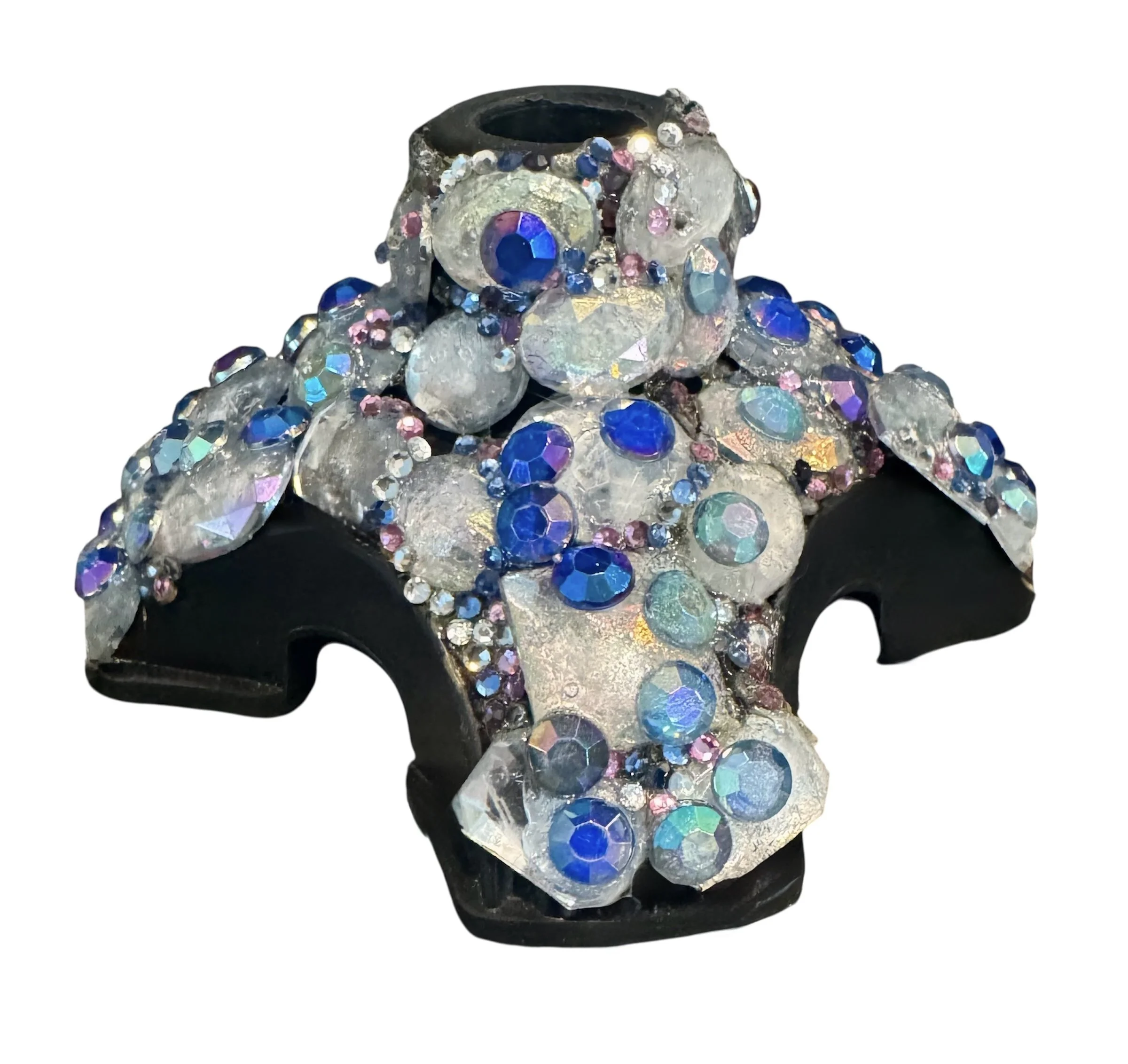 "Jewelry Heist" – 3/4" Four-Prong Luxury Cane Tip