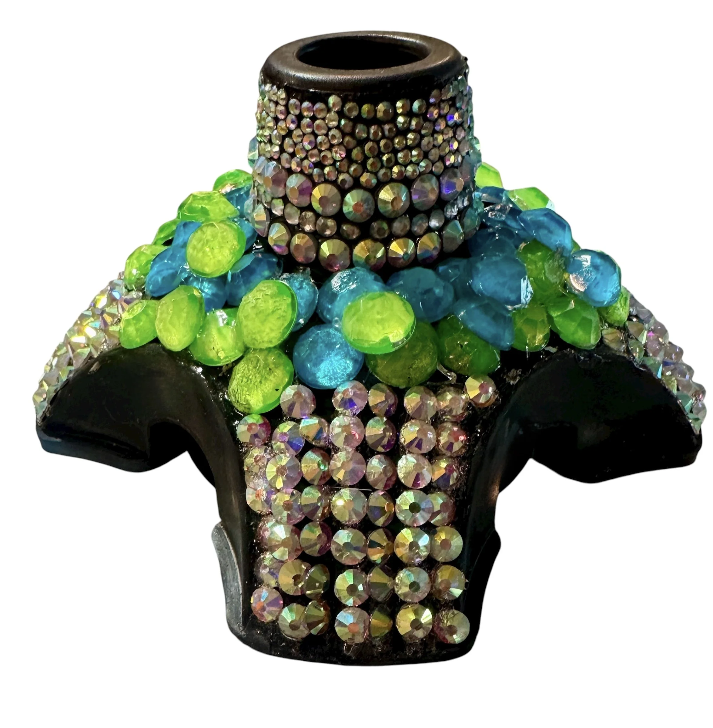 "Money House Blessings" – 3/4" Four-Prong Luxury Cane Tip