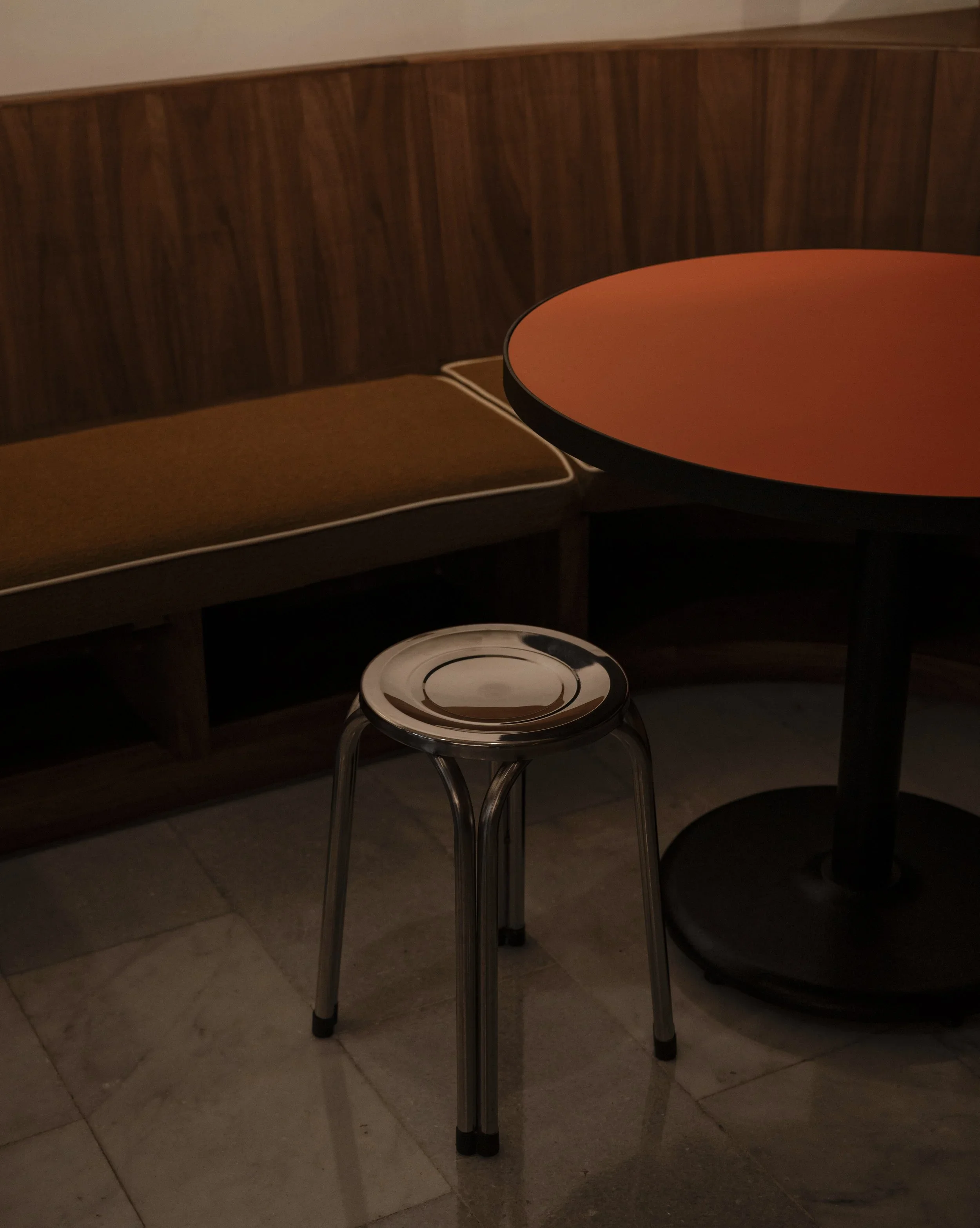 Fierro Restaurant CDMX stool