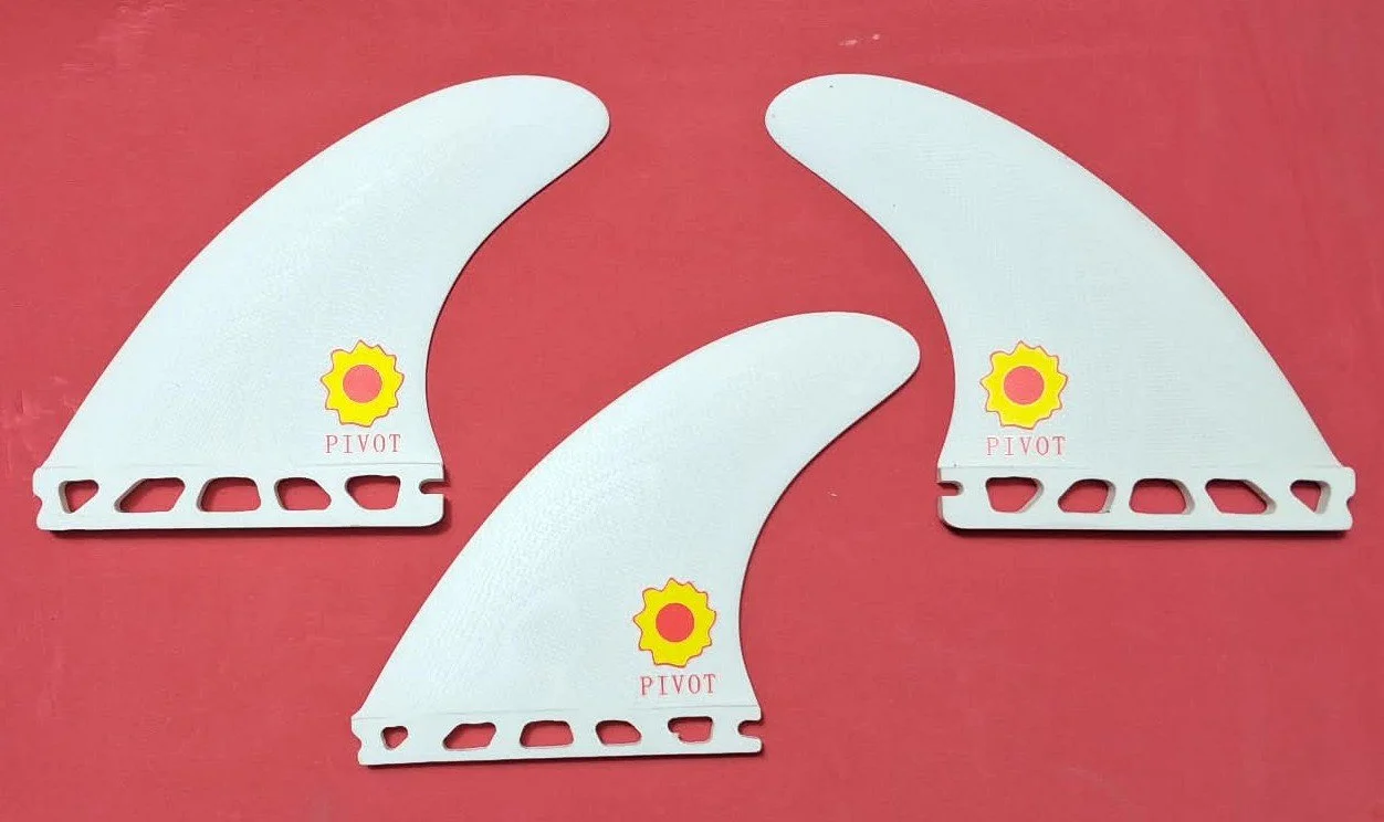 Pivot Fibreglass Tri Fin Set