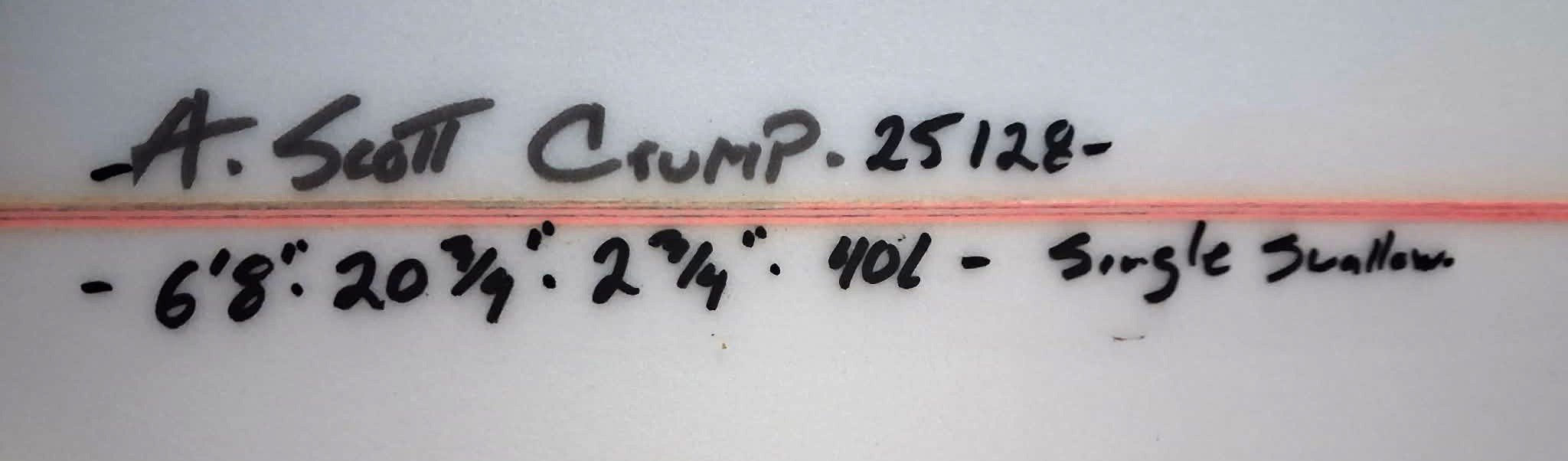 Mature Dimensions: 6’8” 20 3⁄4” 2 3⁄4” 40L