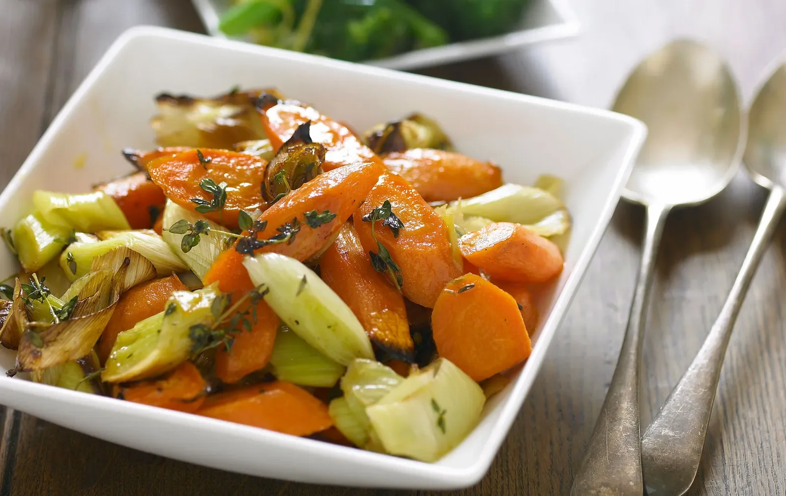 Autumn Recipe 2- Roasted Leeks and Carrots