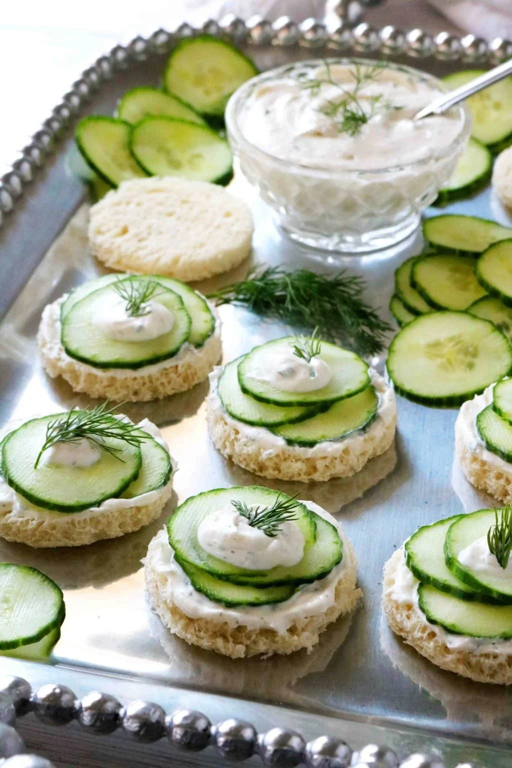 Summer Recipe 1- Cucumber Tea Sandwich