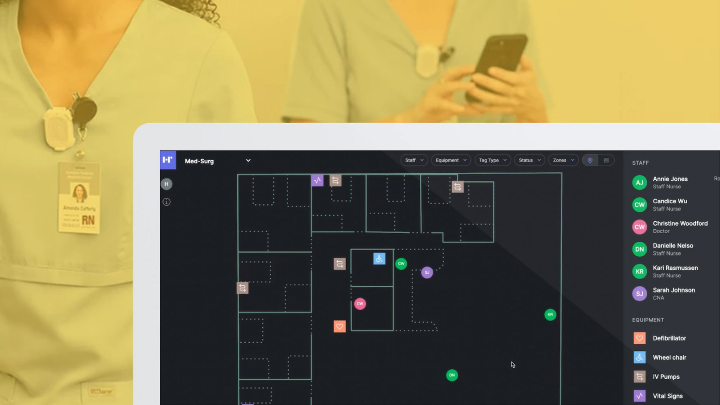 Healthcare Client | Precision Locating User Interface, UX and ADA Sustaining Design Improvements