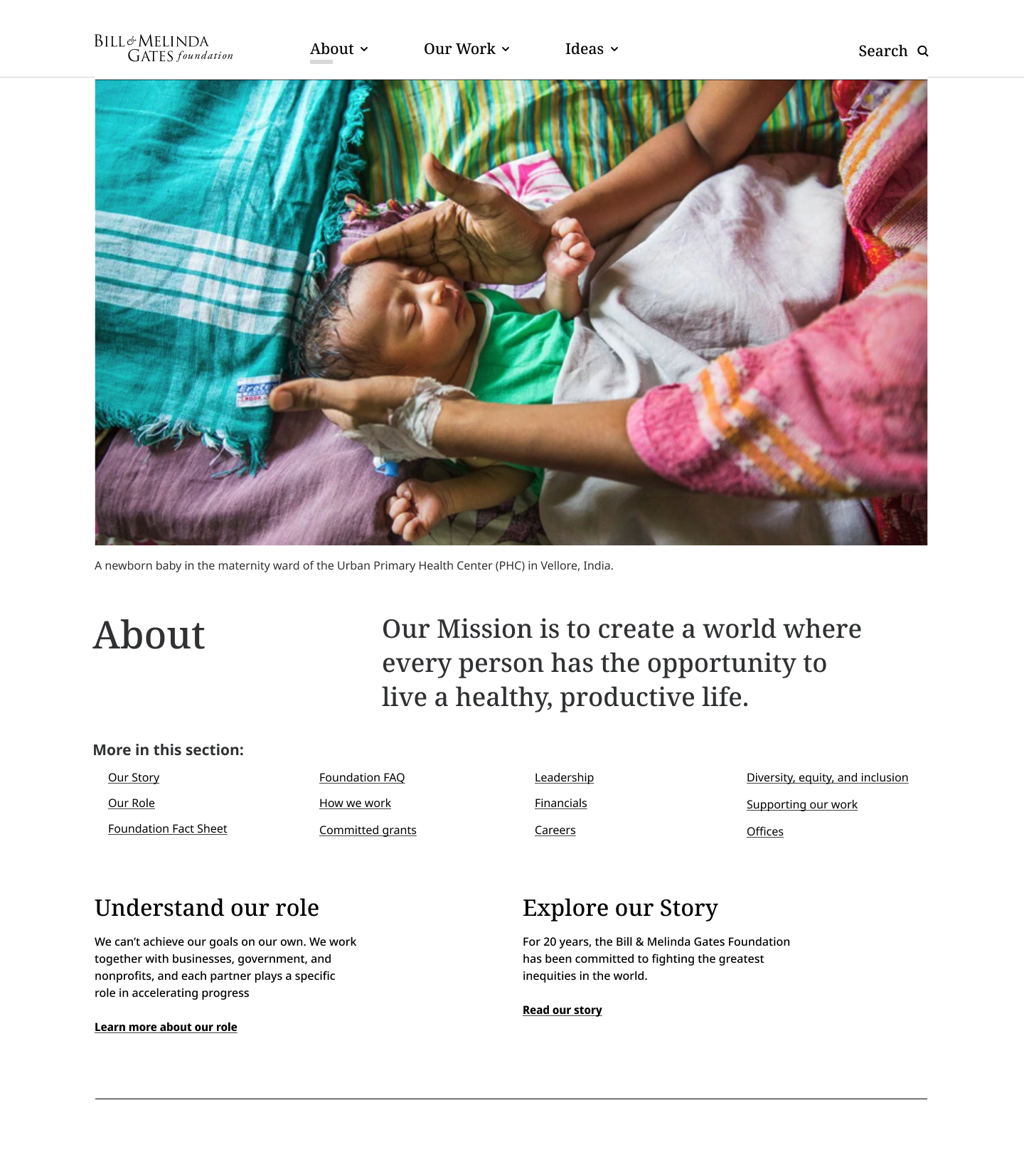 Non Profit | Navigation Improvements, Wireframes, Information Architecture, UX Design