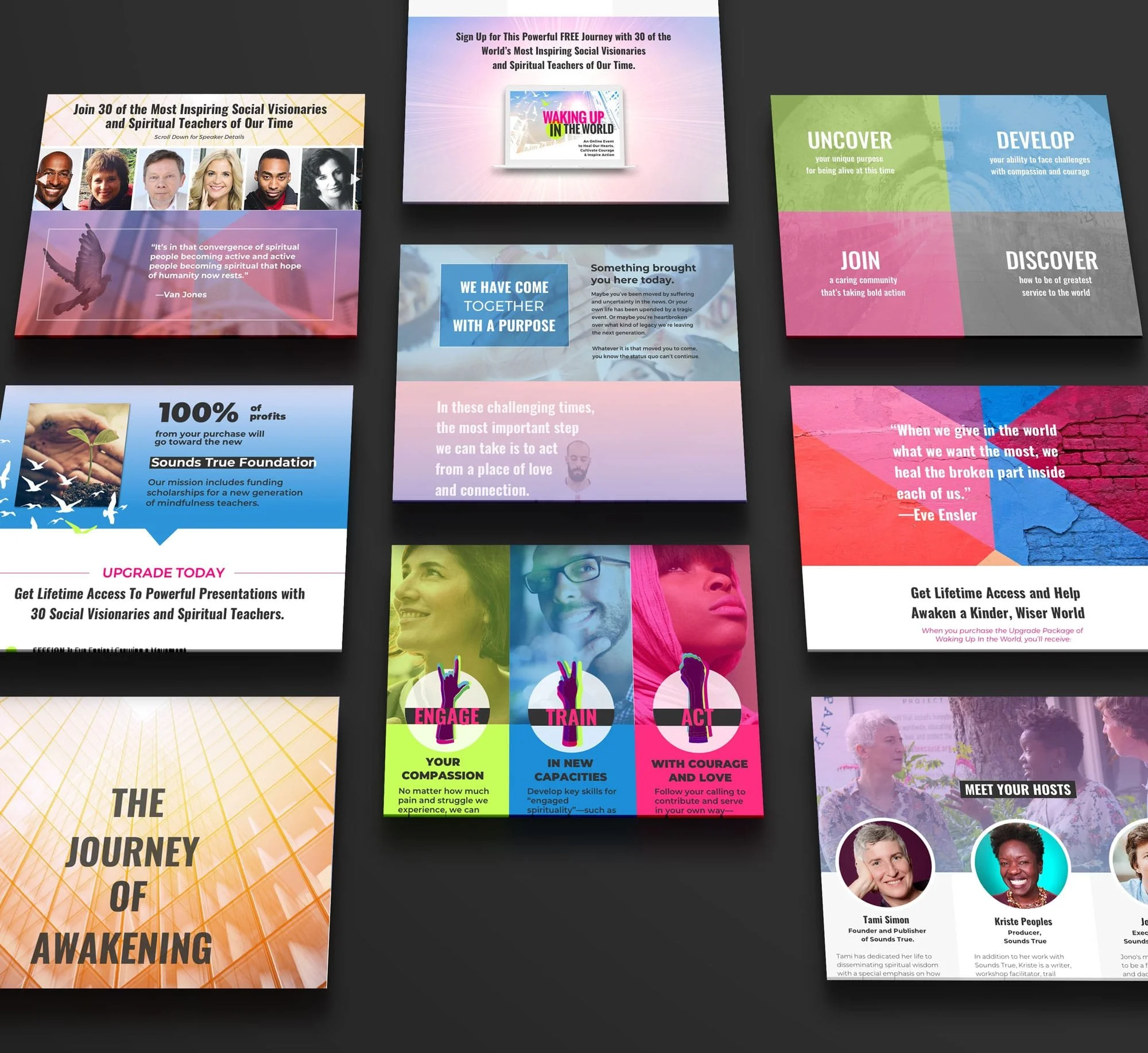 Online Summit | Brand Web & Marketing Design | Sounds True Publishing