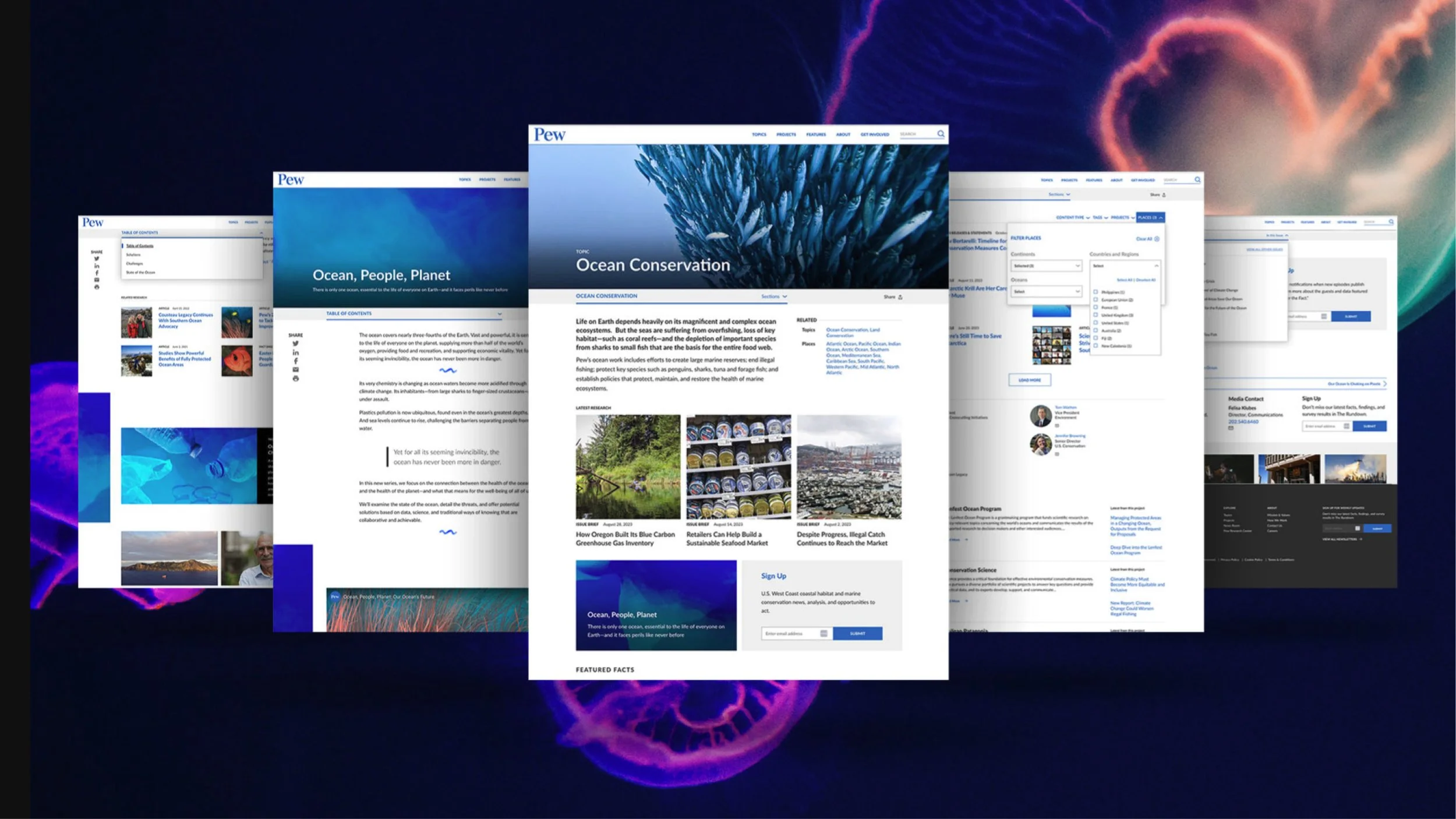 Non-Profit | Information Architecture, User Experience Design, Navigation Design