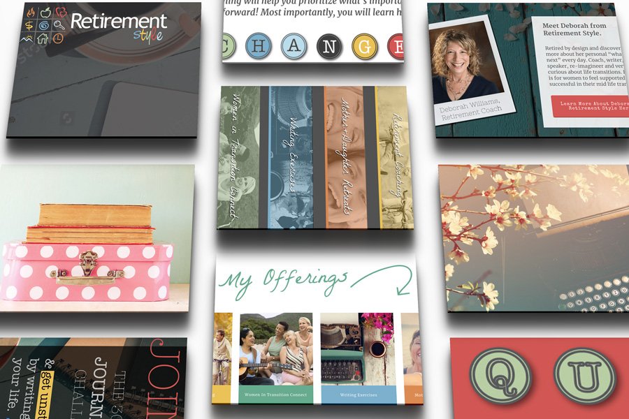 Logo Refresh, Brand and Web Design | Retirement Style