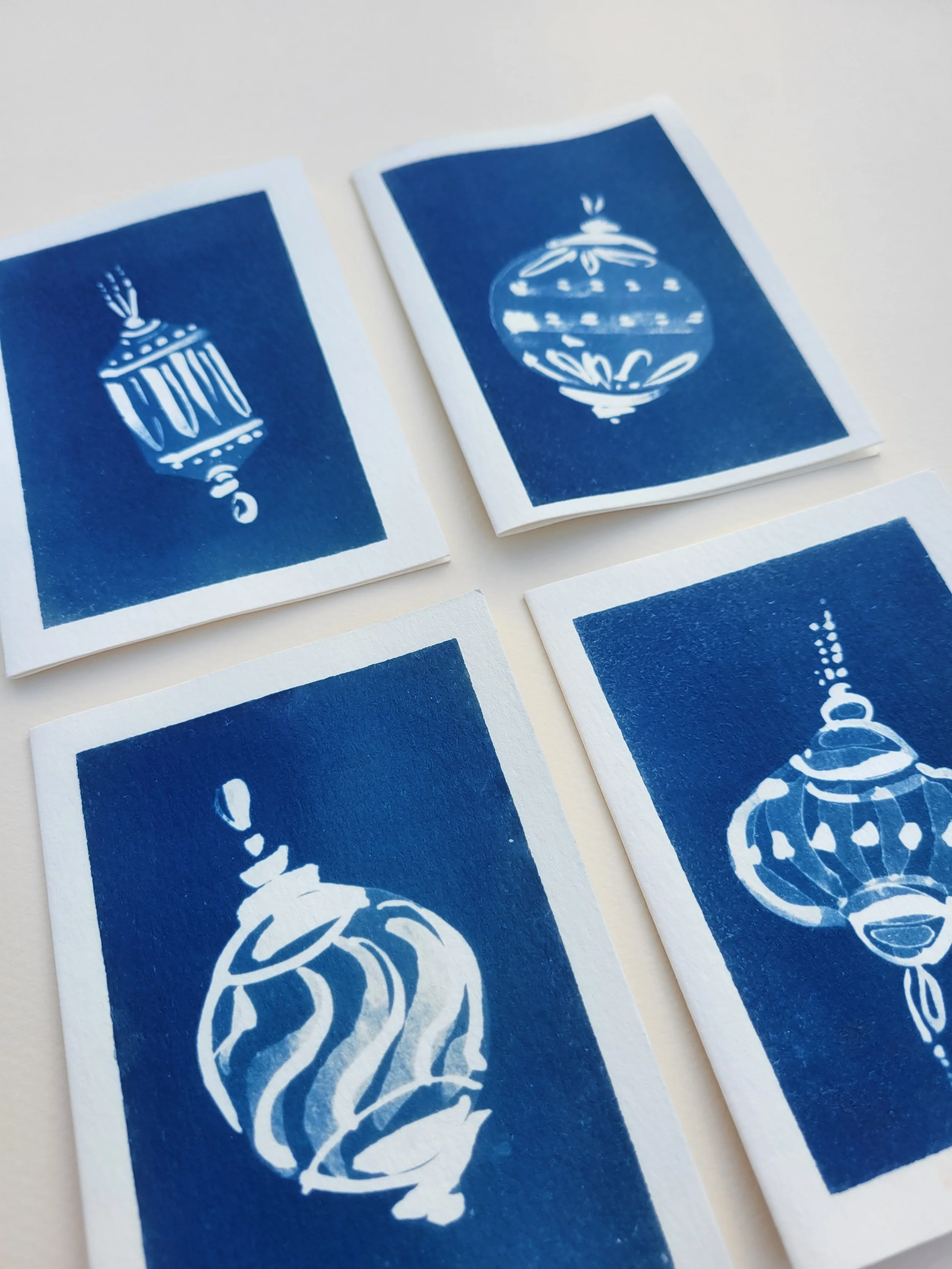 Vintage Ornaments | 3×5 Note Cards