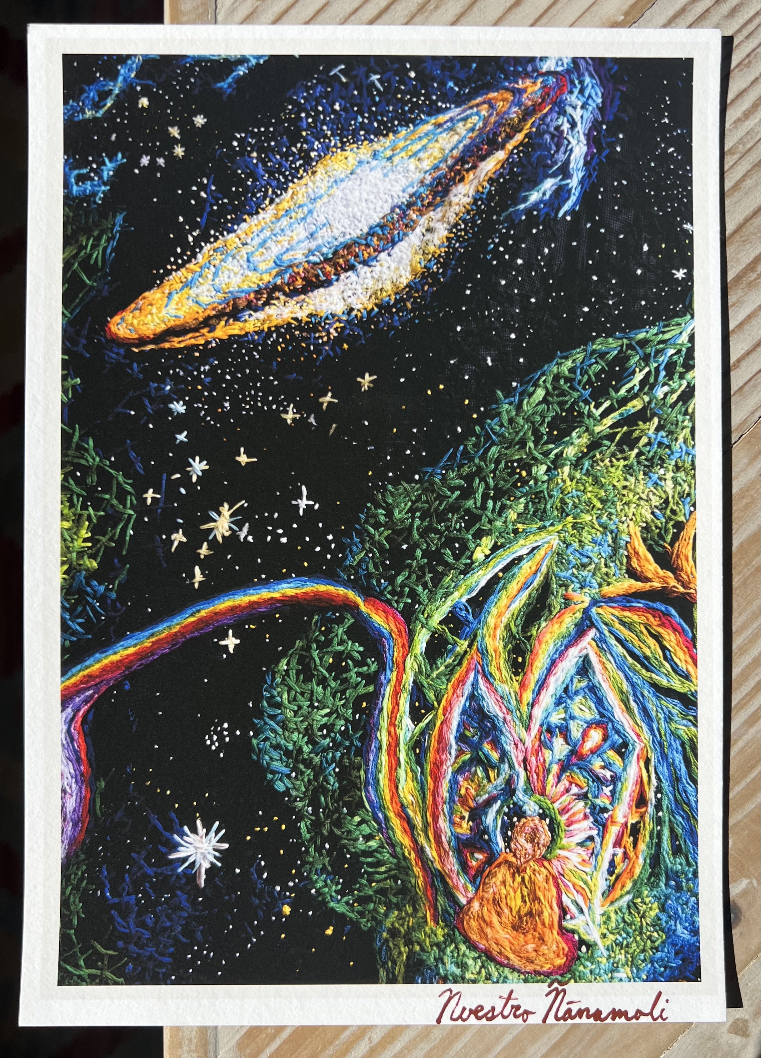 tree angel - Small Giclée Print — NUESTRO NANAMOLI