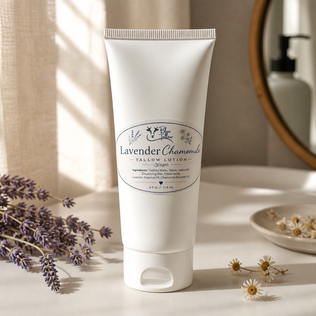 Lavender Chamomile Tallow Lotion