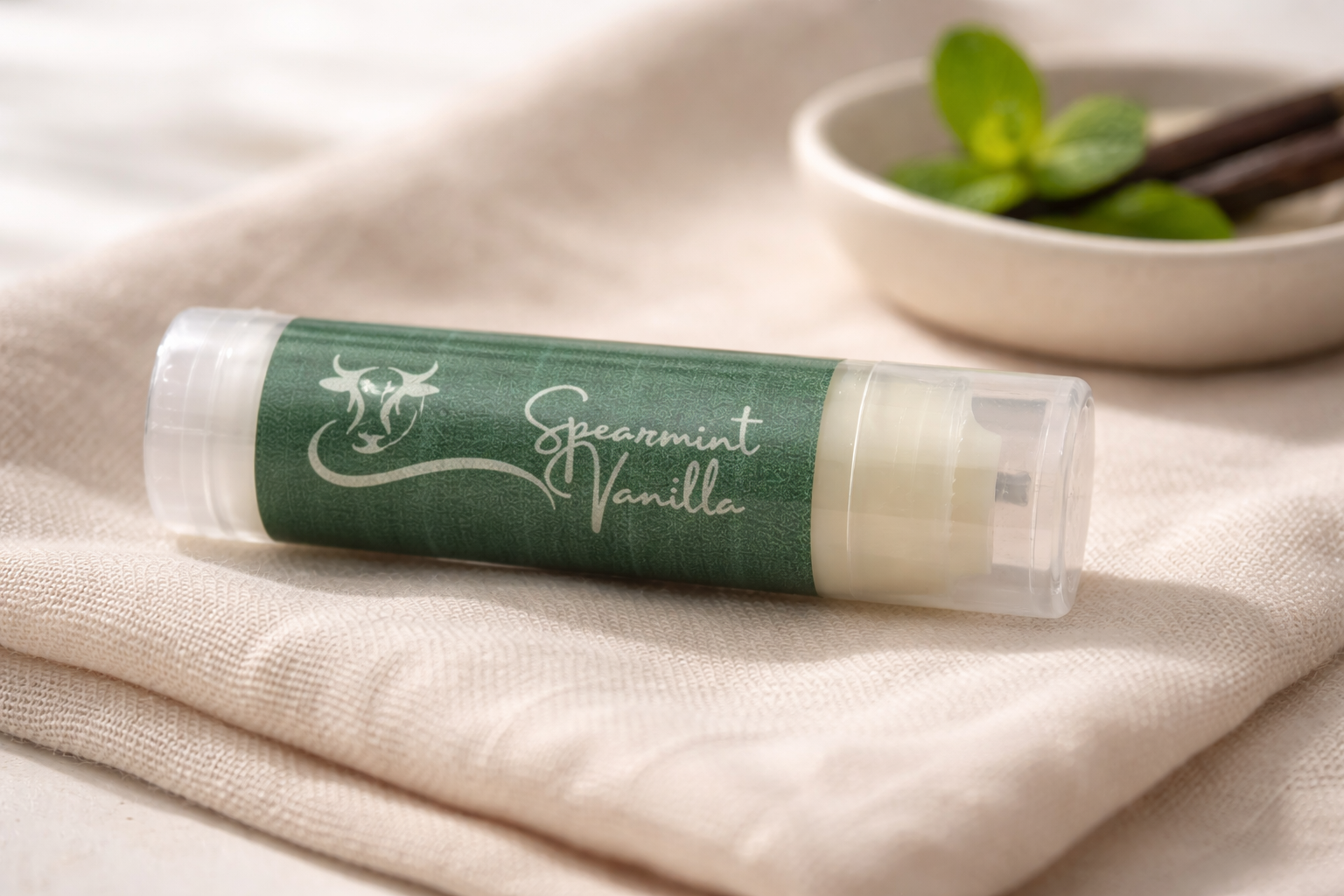 Spearmint Vanilla Lip Balm .15 oz