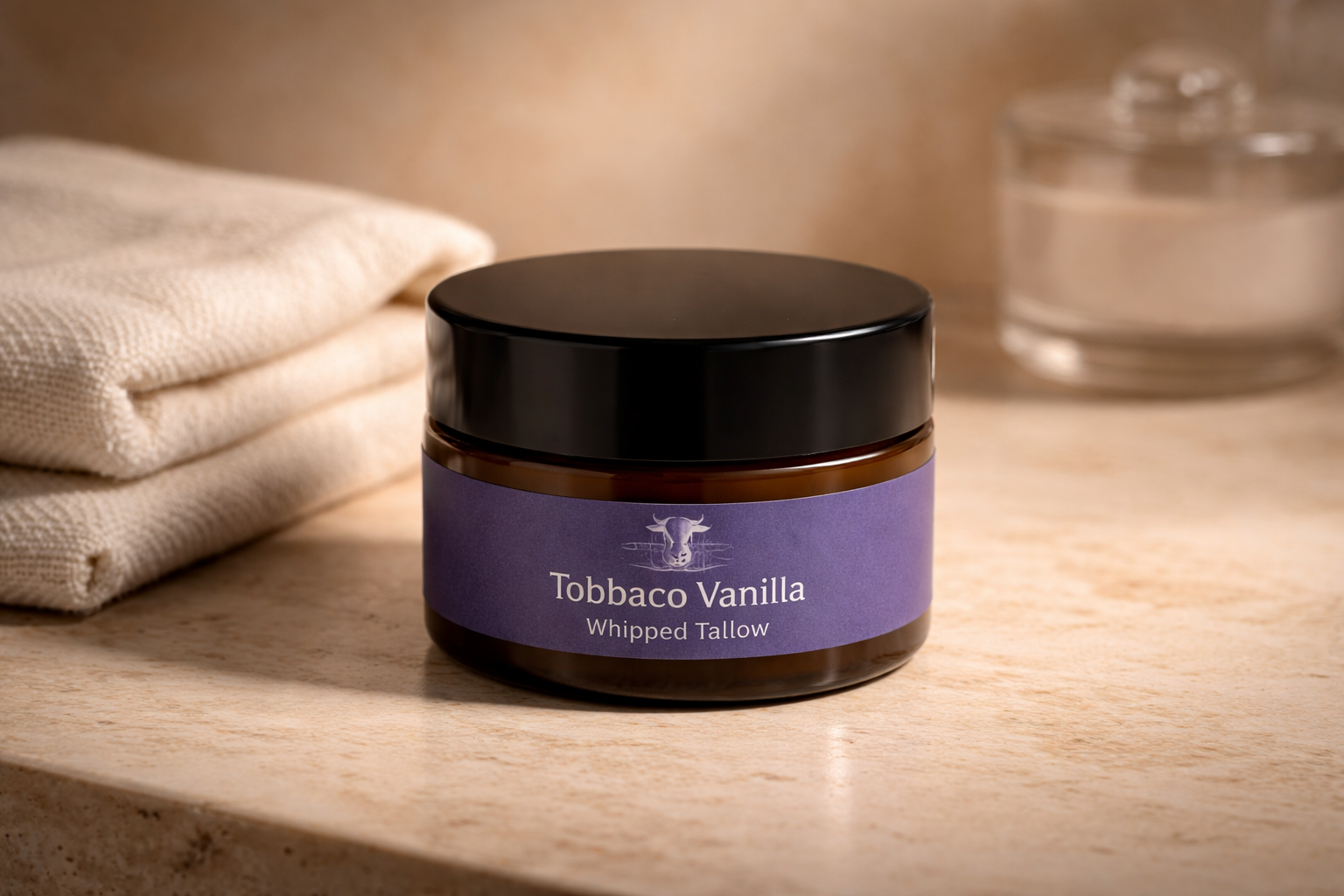 Tobacco Vanilla 2 ounce Whipped Tallow