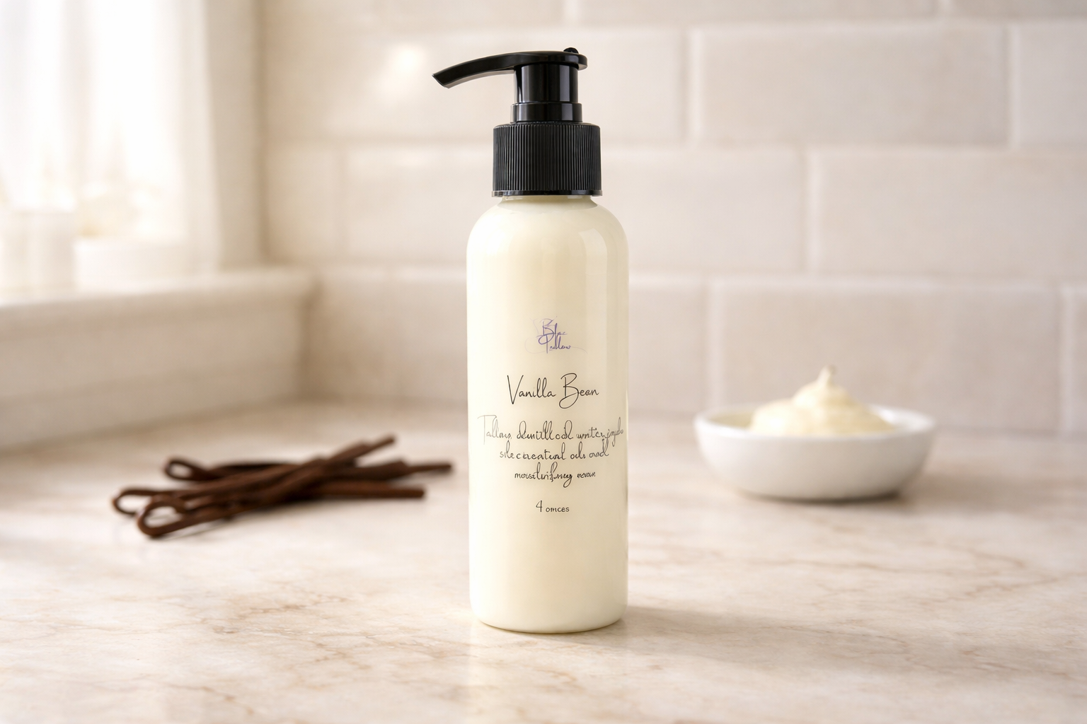 Vanilla Bean 4 ounce Pump Bottle