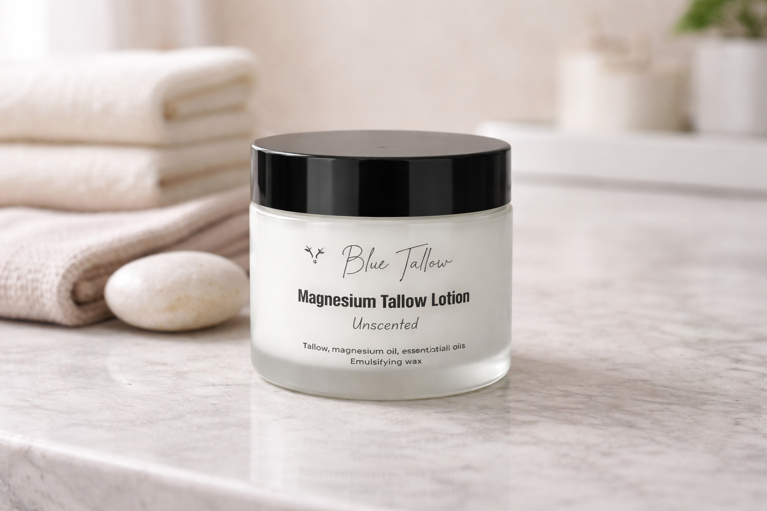 Unscented Magnesium Lotion 4 ounce