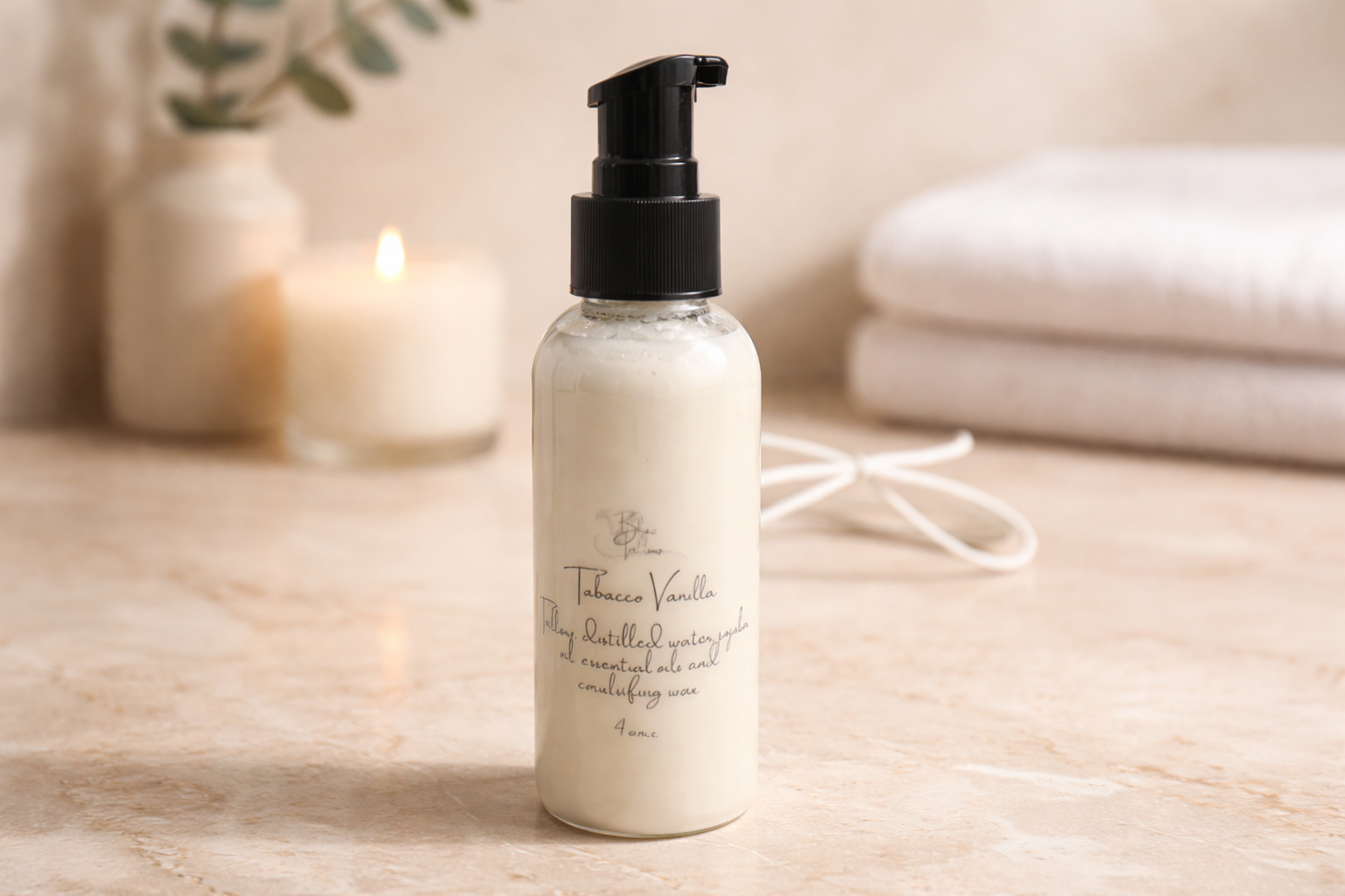 Tobacco Vanilla 4 ounce Pump Bottle