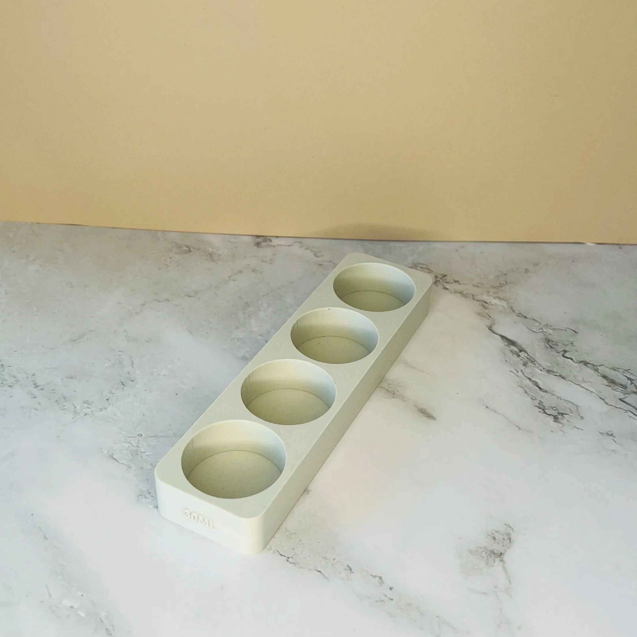 30ml Vial holder, 4-slot medical organizer, Refined In Layers INC