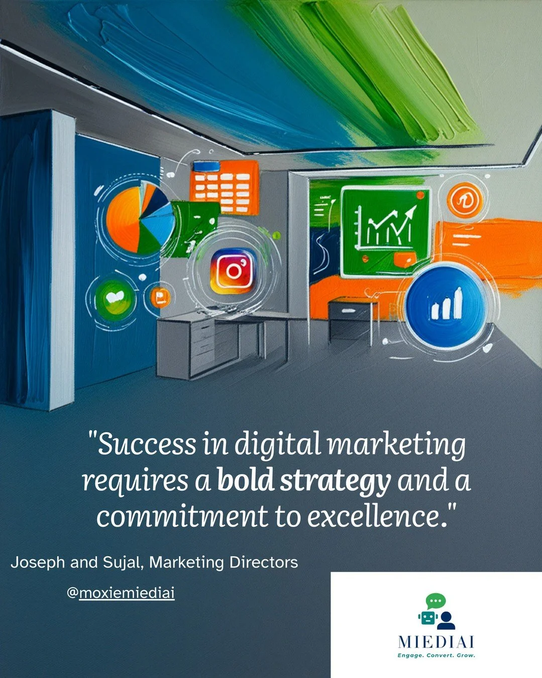 Success in digital marketing doesn&rsquo;t happen by accident.
It&rsquo;s built with bold strategy, clear data, and relentless execution.

At MIEDAI, we help brands engage, convert, and grow&mdash;on purpose.

🚀 Let&rsquo;s build something that perf