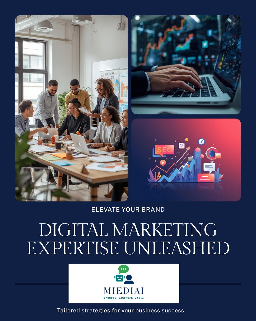 Digital marketing isn&rsquo;t just about being seen.
It&rsquo;s about being remembered, trusted, and chosen.

That&rsquo;s where strategy meets results.

🚀 Engage. Convert. Grow.

#DigitalMarketingExperts #MIEDAI #GrowthMarketing #BrandBuilders #Mod