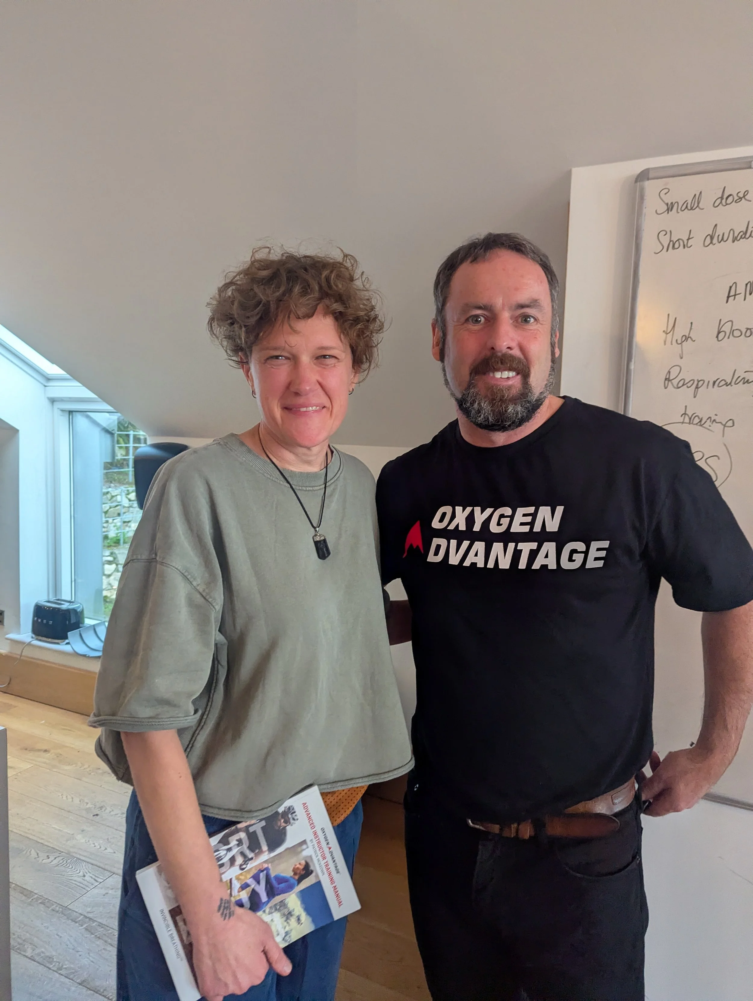 With Patrick McKeown, Oxygen Advantage® training