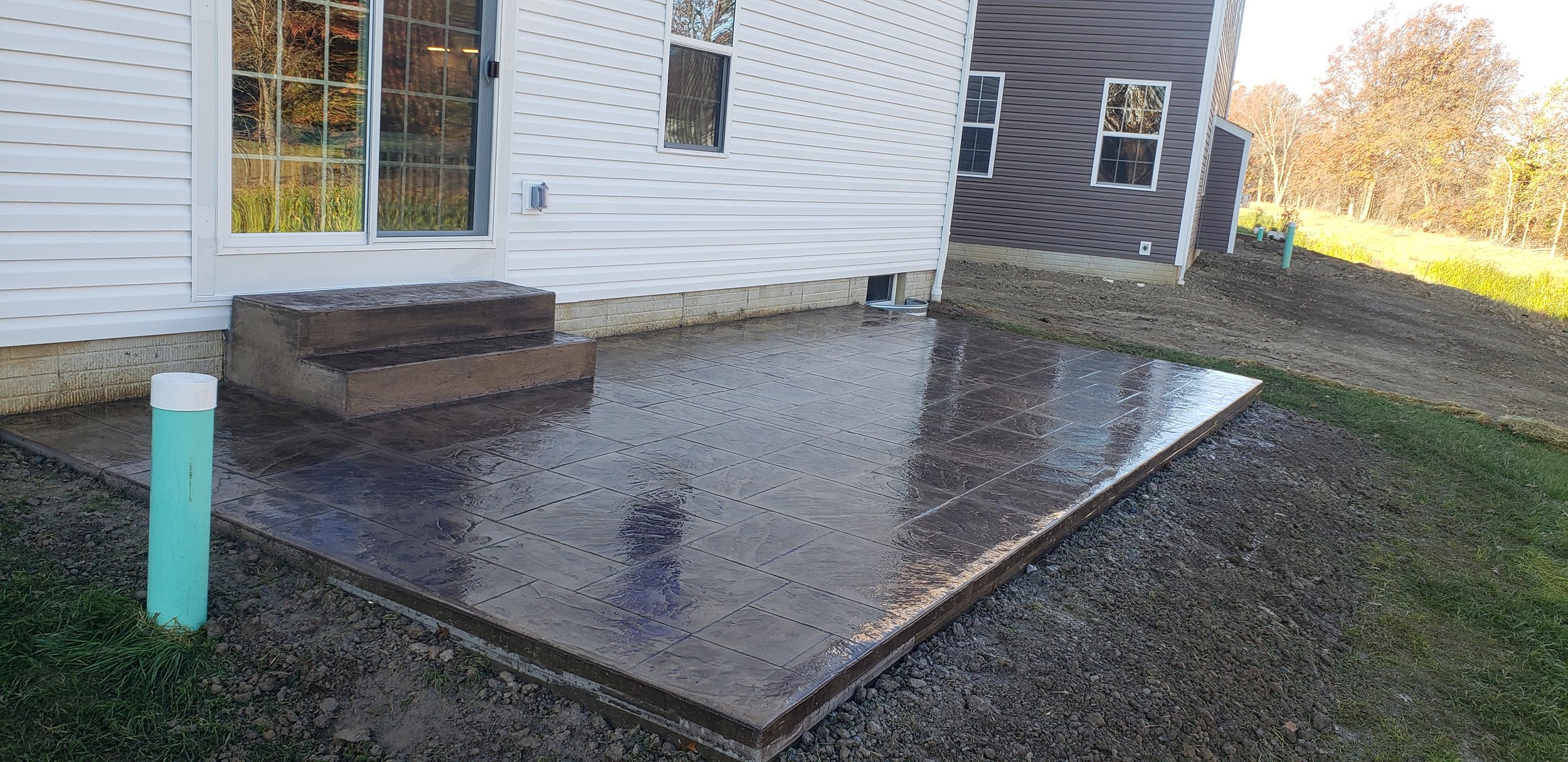 Stamped Patio